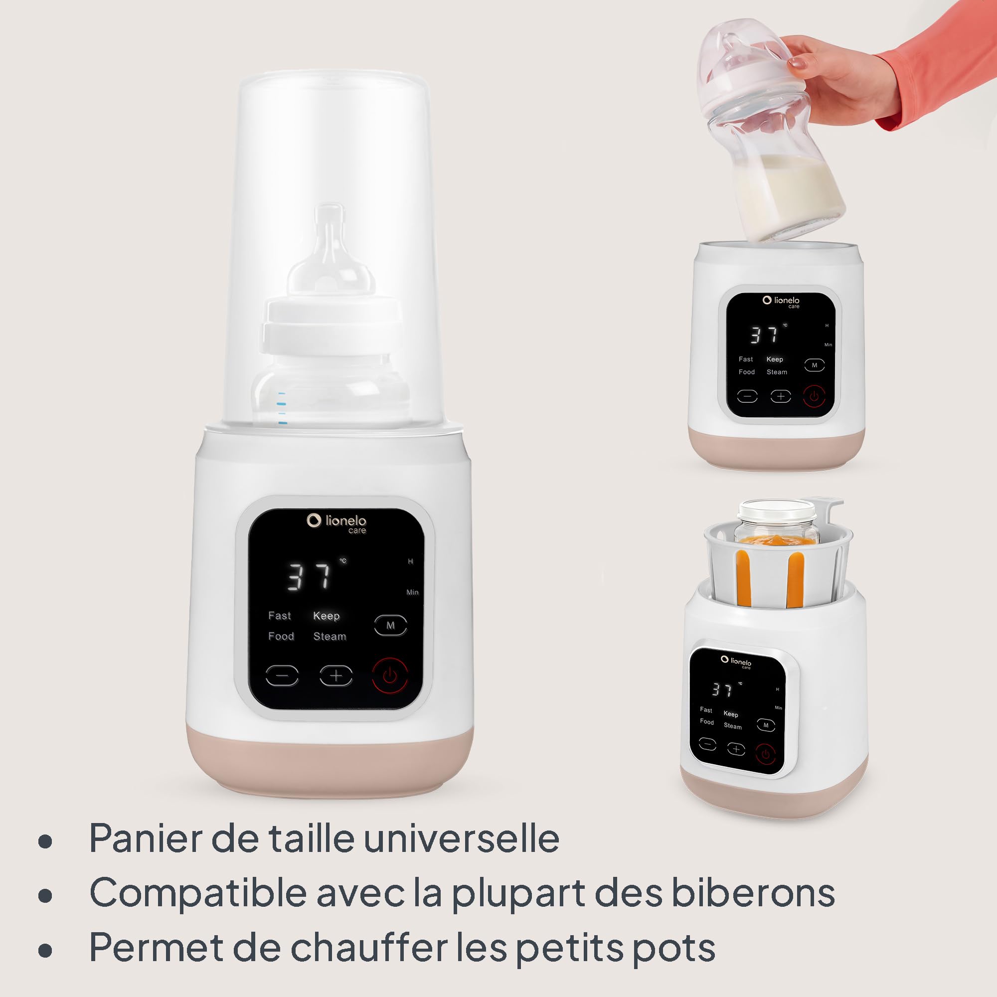lionelo-thermup-3-0-chauffe-biberon-lectrique-6-en-1-400-w image 5