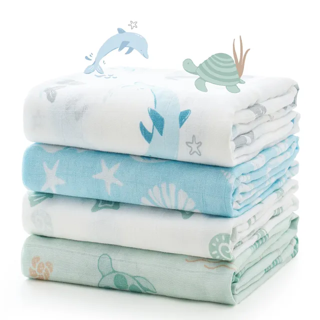 momcozy-m-series-couverture-b-b-fleur-violette-lot-2-pi-ces image 1