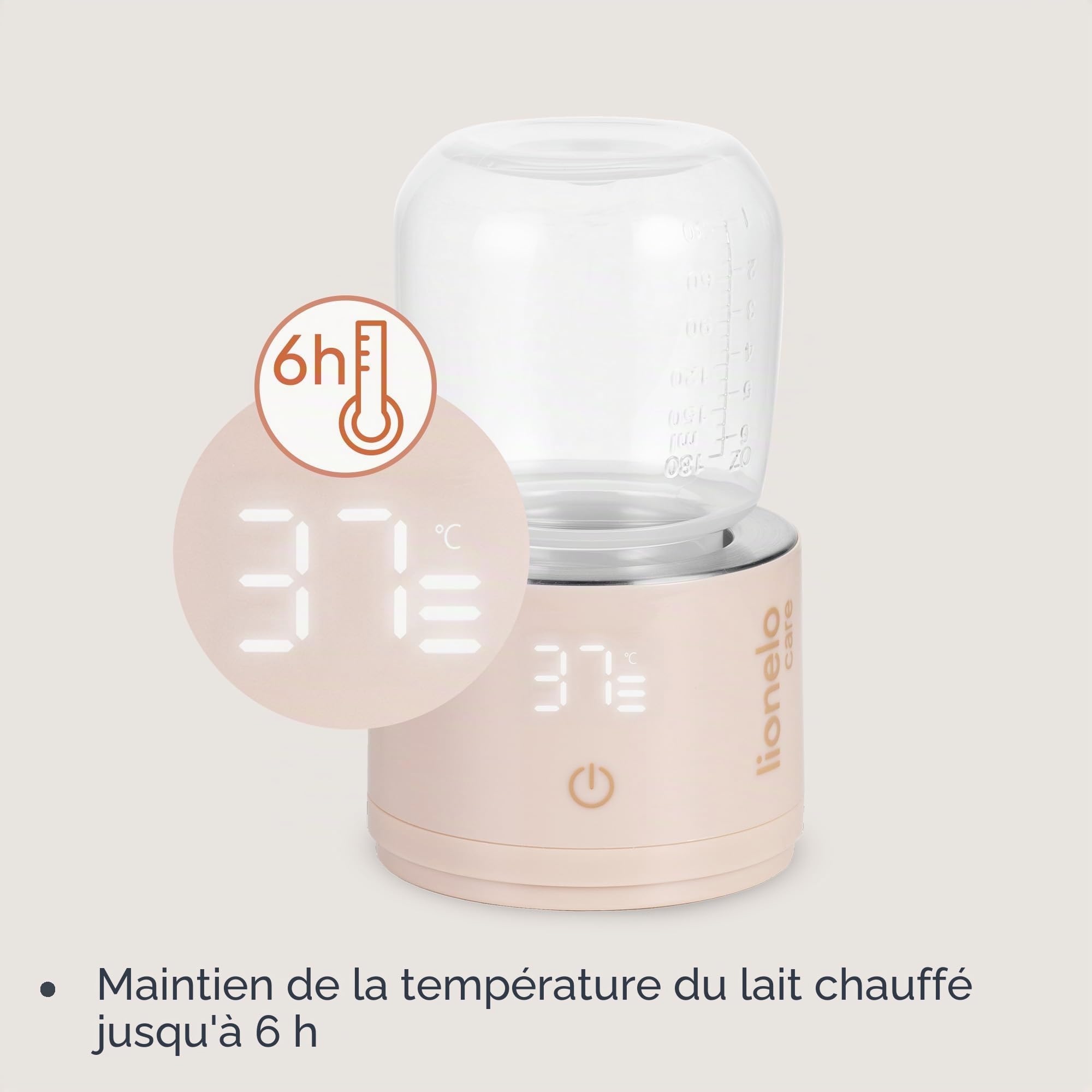 lionelo-thermup-swift-chauffe-biberon-portable-sans-fil-5-adaptateurs image 3
