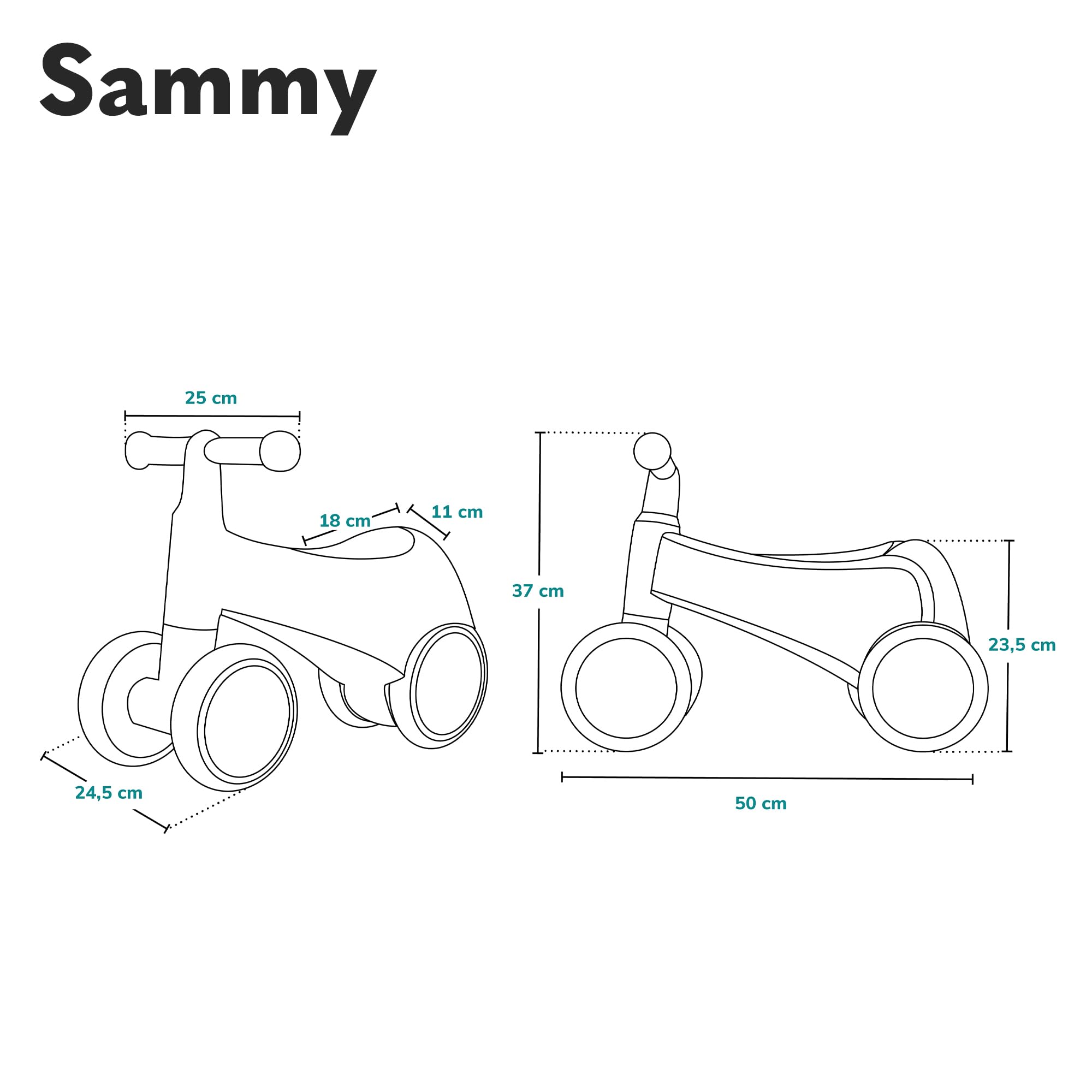 lionelo-sammy-draisienne-b-b-4-roues-rose-led image 8