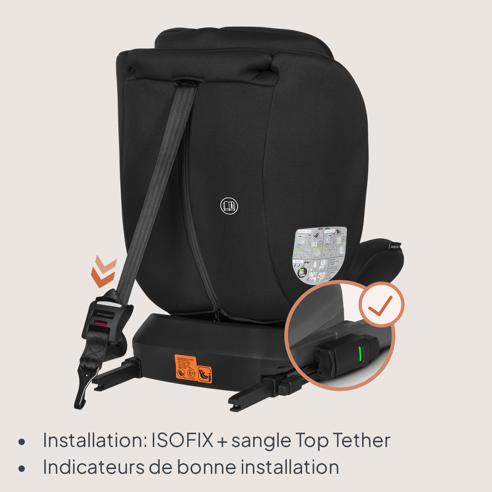 lionelo-bastiaan-i-size-si-ge-auto-pivotant-360-noir-isofix image 5