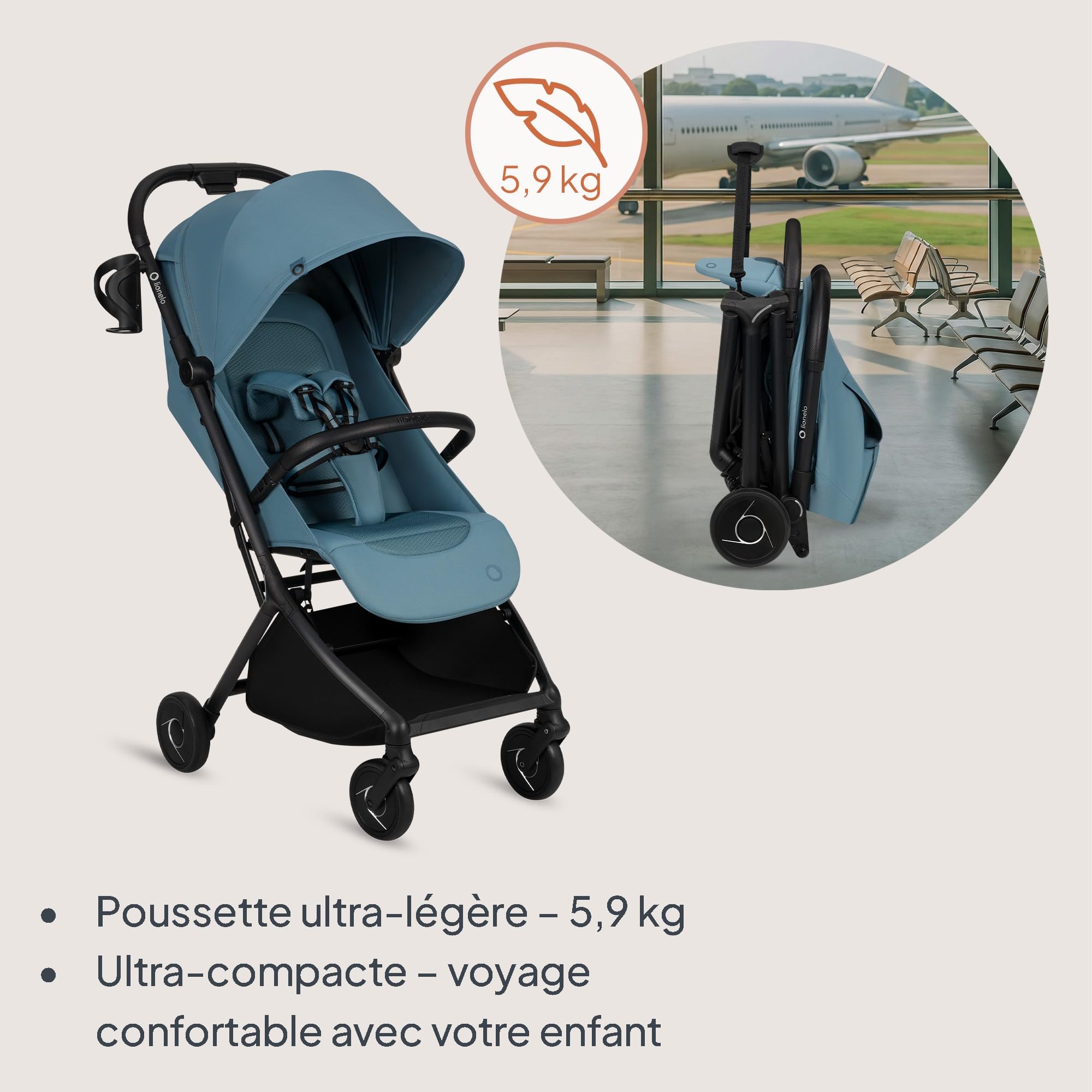lionelo-sia-poussette-compacte-22-kg-bleu-capote-xxl image 2
