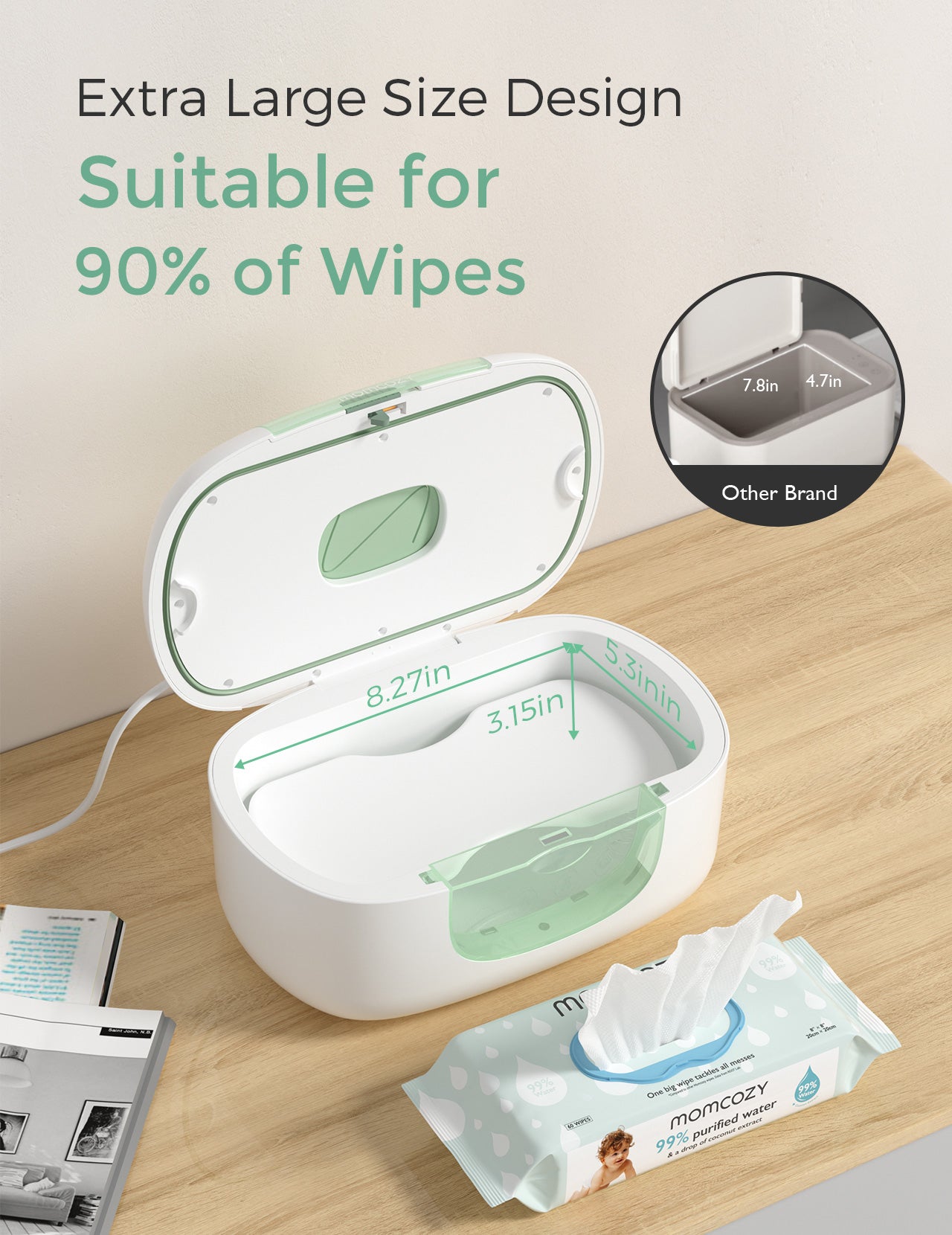 momcozy-m-series-chauffe-lingettes-b-b-grande-capacit image 2