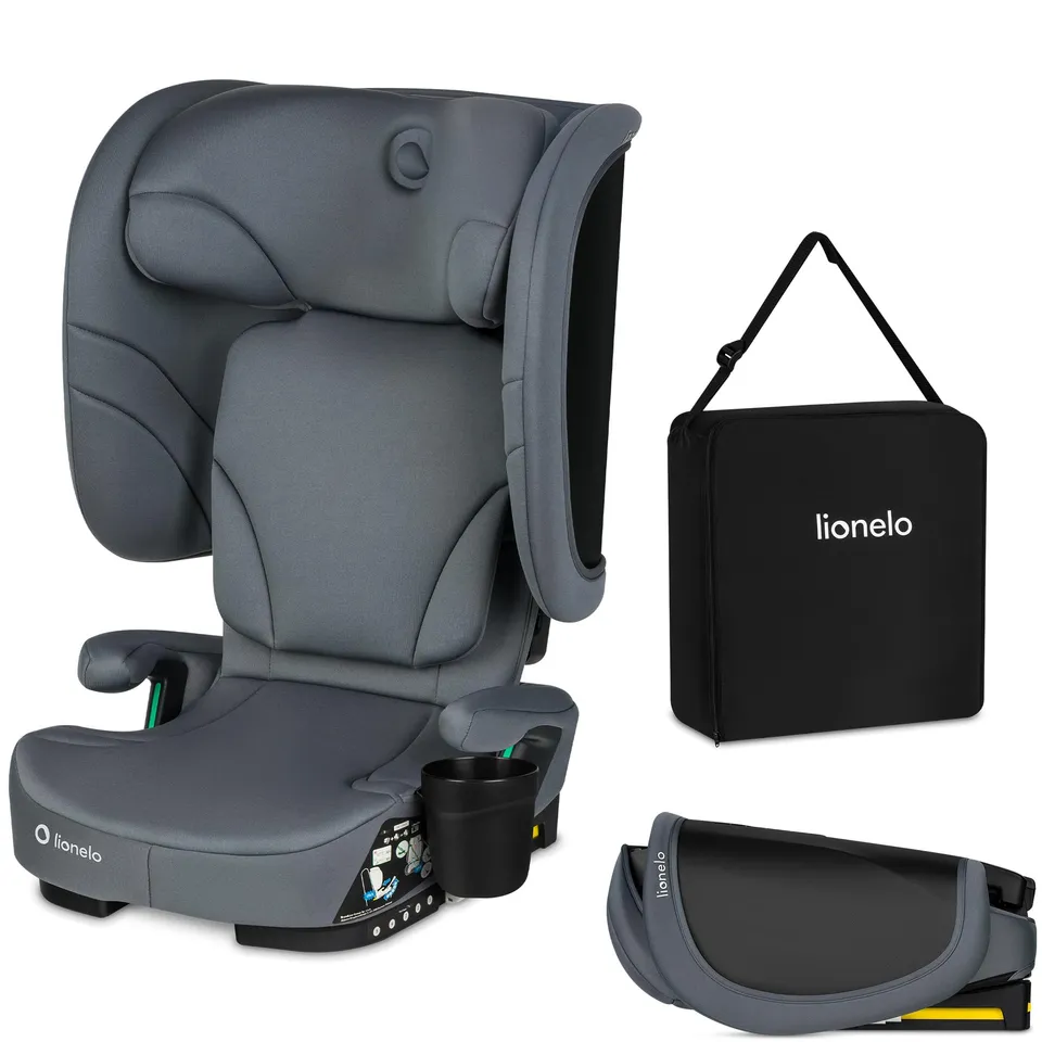 lionelo-orin-i-size-si-ge-auto-gris-100-150-cm-isofix image 1