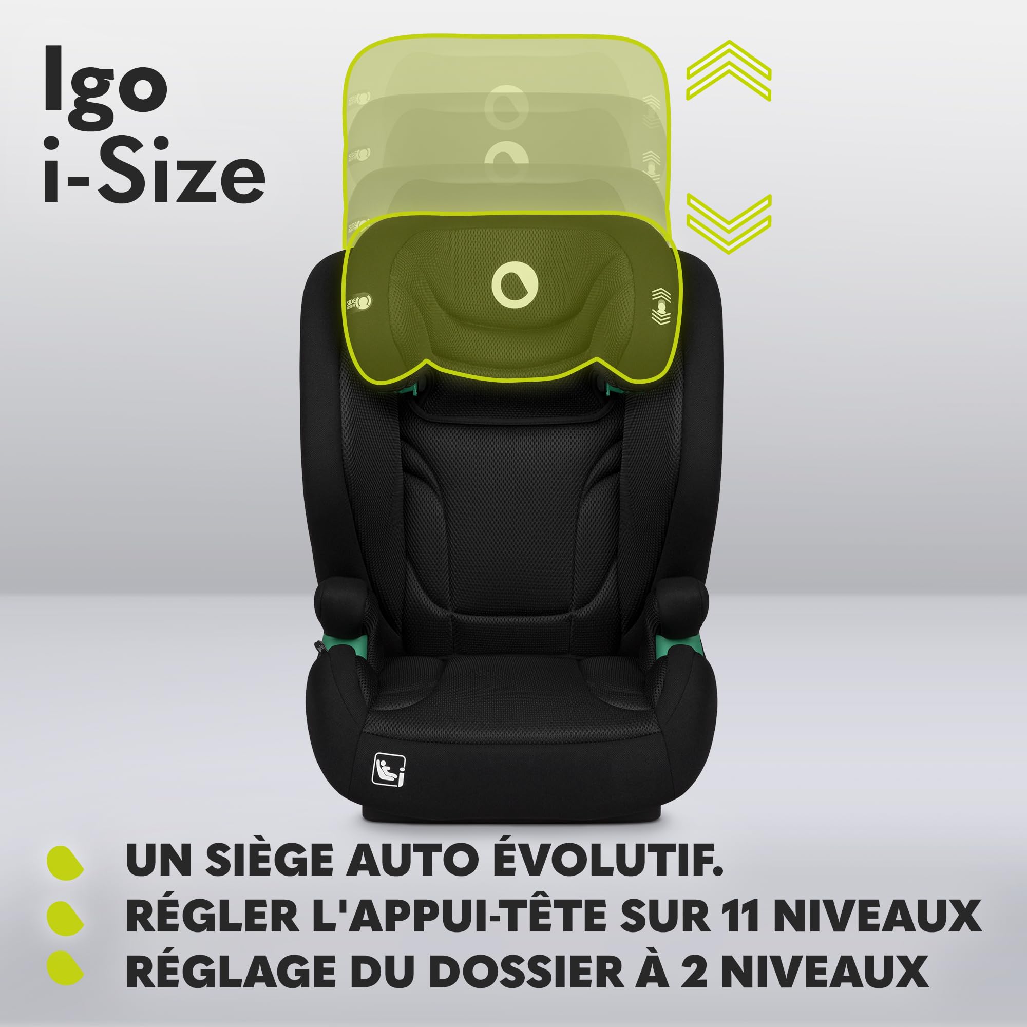 lionelo-igo-i-size-si-ge-auto-noir-100-150-cm-isofix image 6