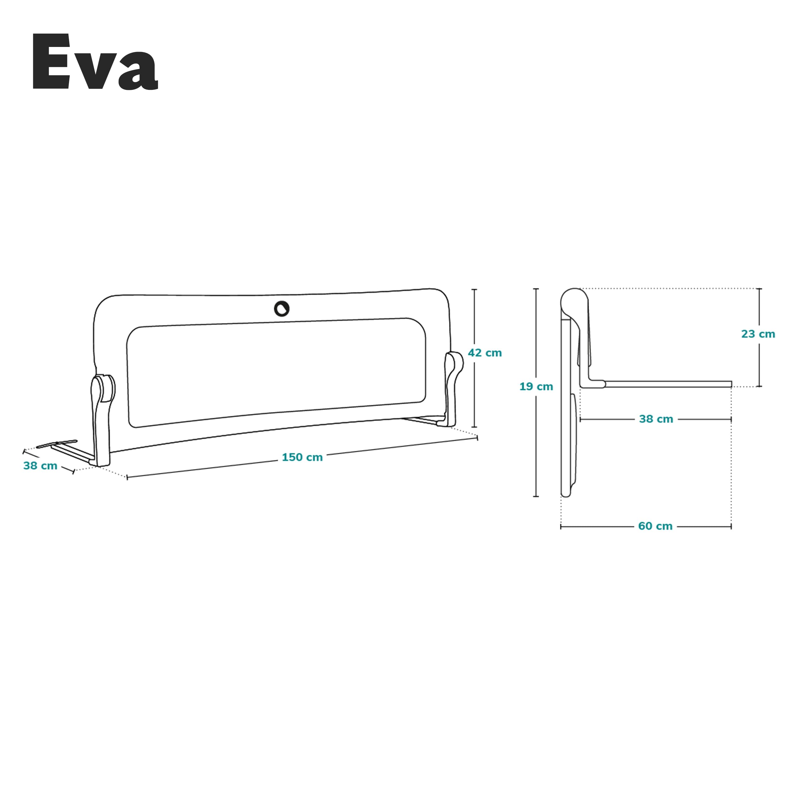 lionelo-eva-barri-re-lit-150-cm-gris-pliable image 8