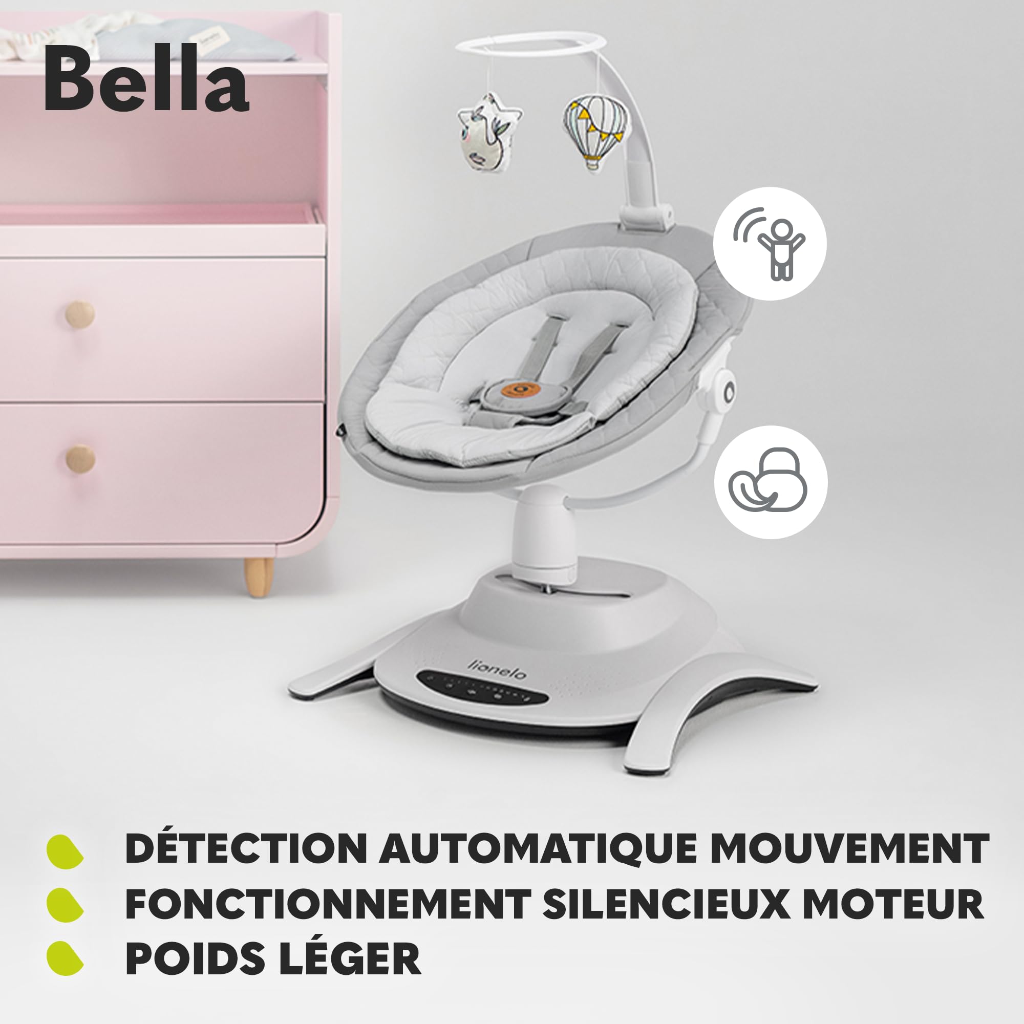 lionelo-bella-balancelle-lectrique-360-9-kg image 4