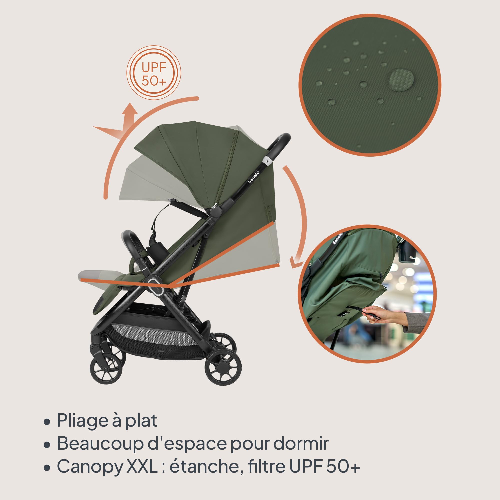lionelo-bess-poussette-canne-l-g-re-verte-7-5-kg-jusqu-22-kg image 6