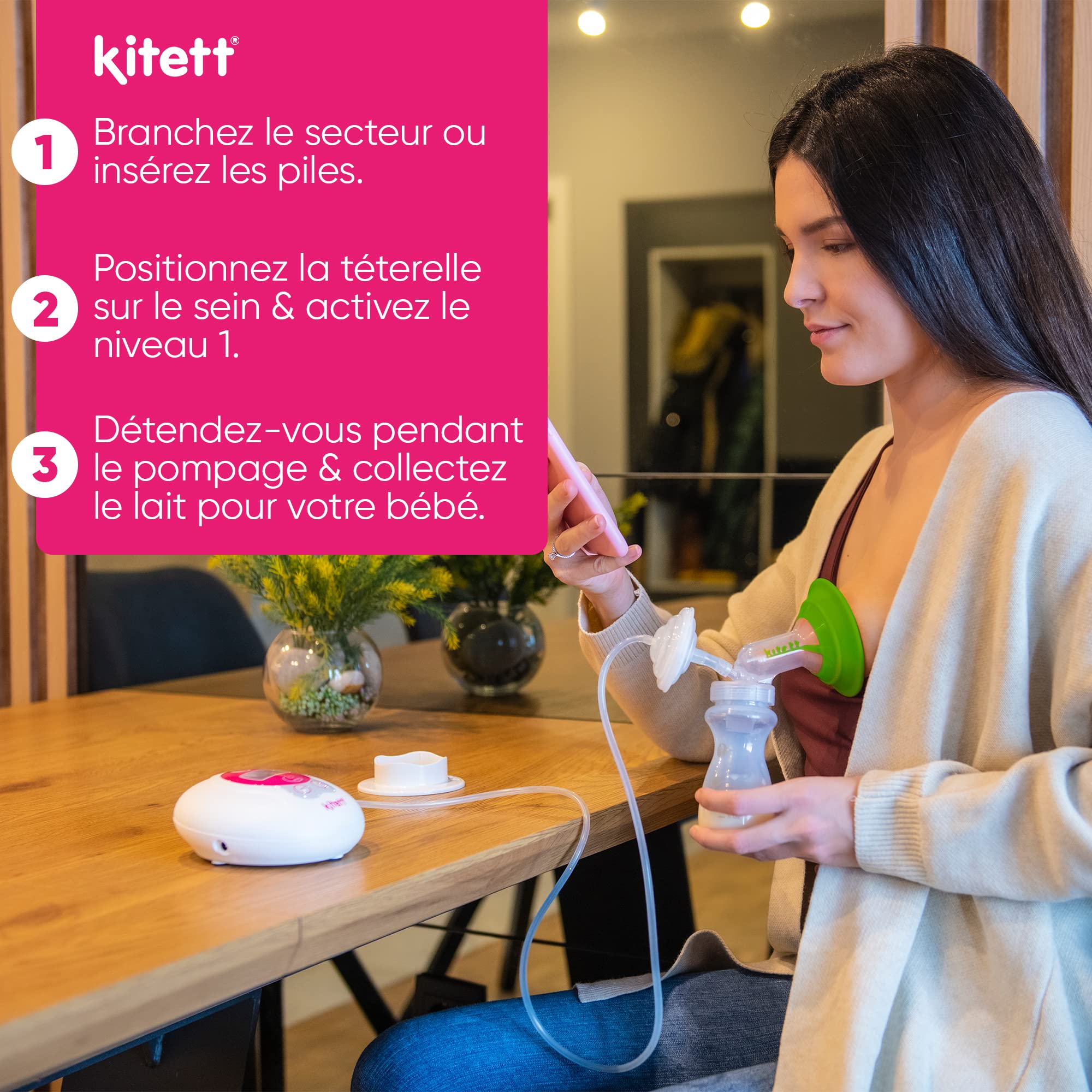kitett-minikit-solo-tire-lait-lectrique-t-terelle-26-mm-5-niveaux image 5