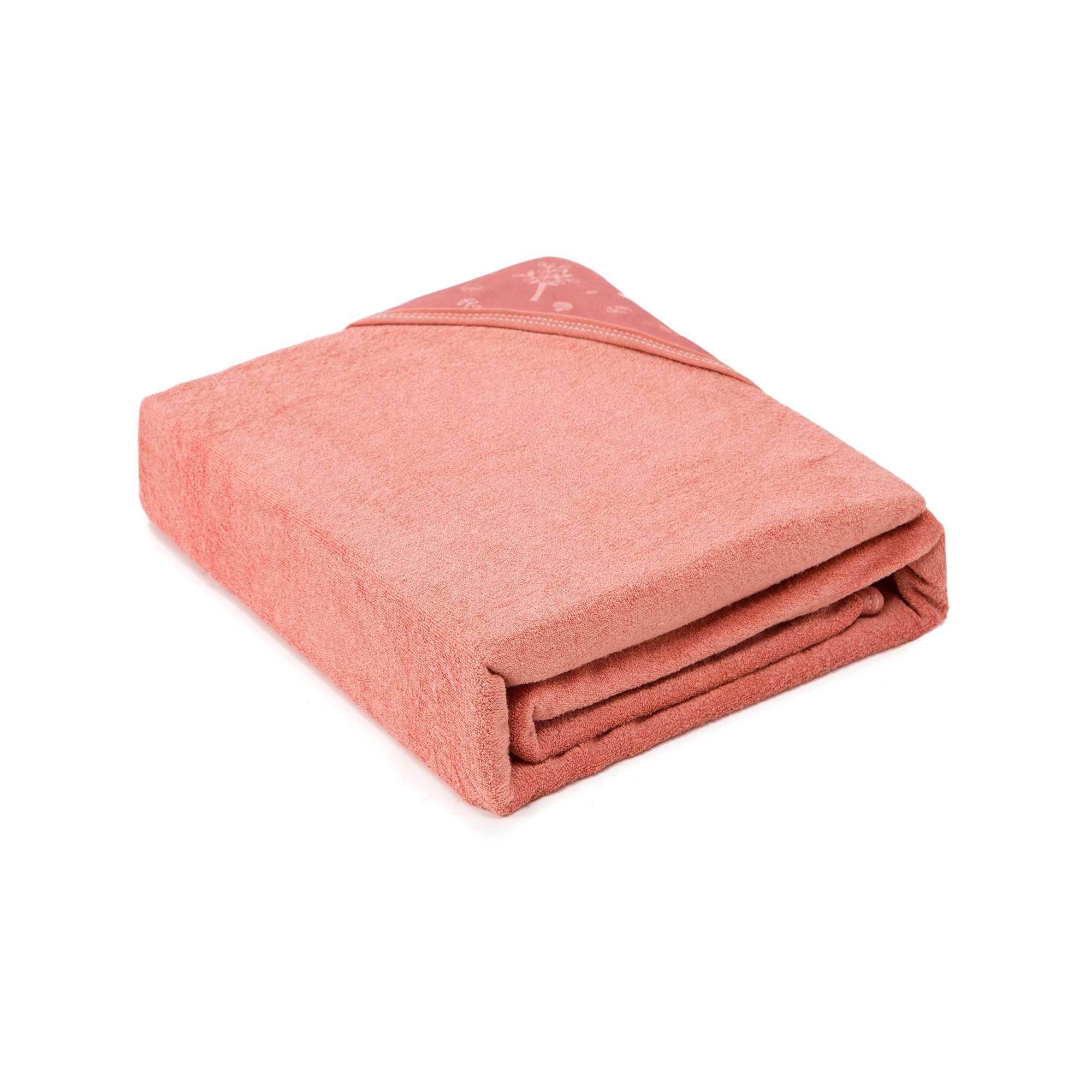 babytolove-serviette-papillon-pink-forest-sortie-de-bain-bambou image 1
