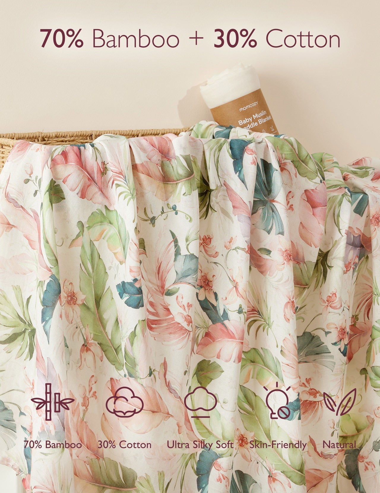 momcozy-m-series-smouddle-couverture-lapin-douce-lot-de-2 image 3