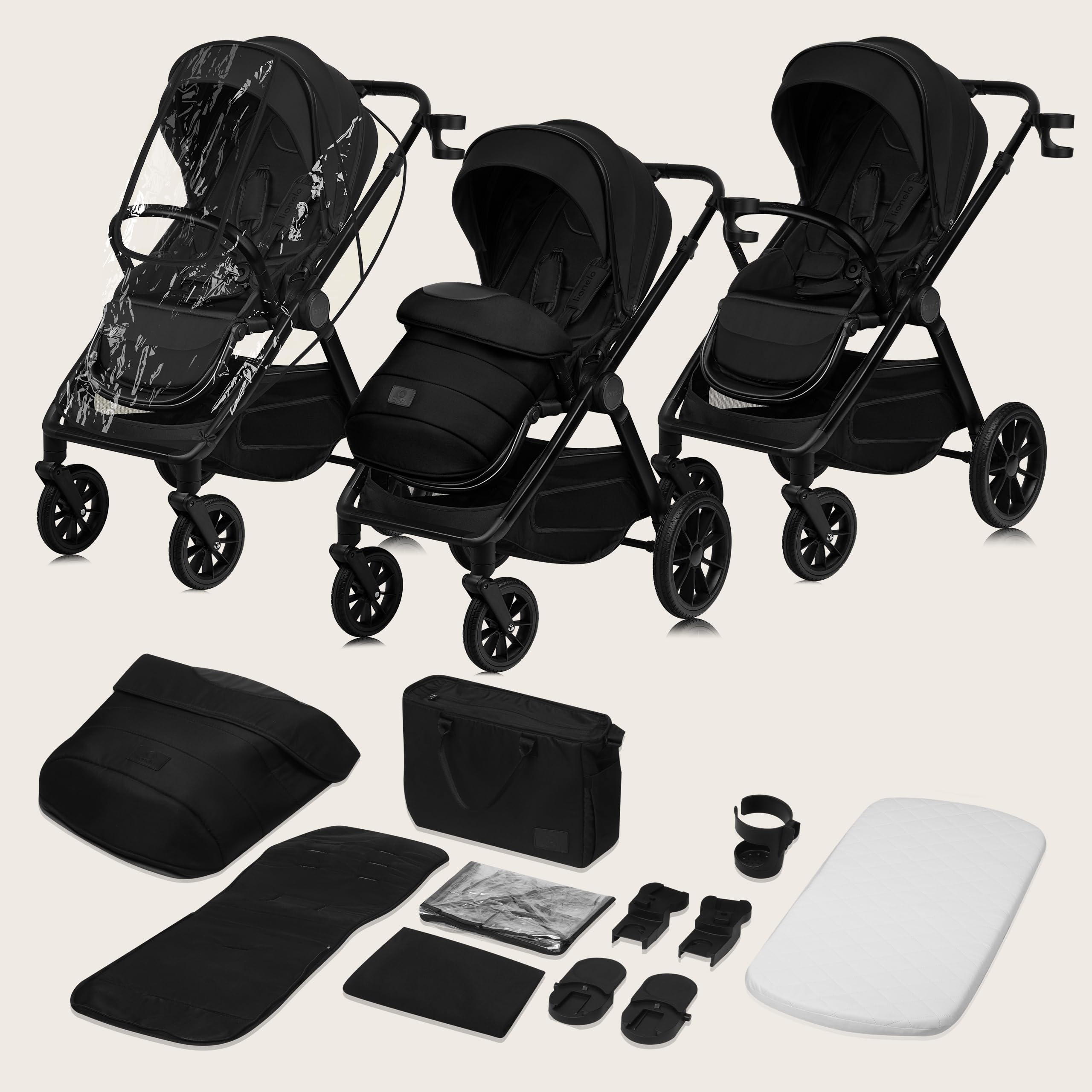 lionelo-layla-poussette-3en1-noire-nacelle-si-ge-auto-i-size image 8