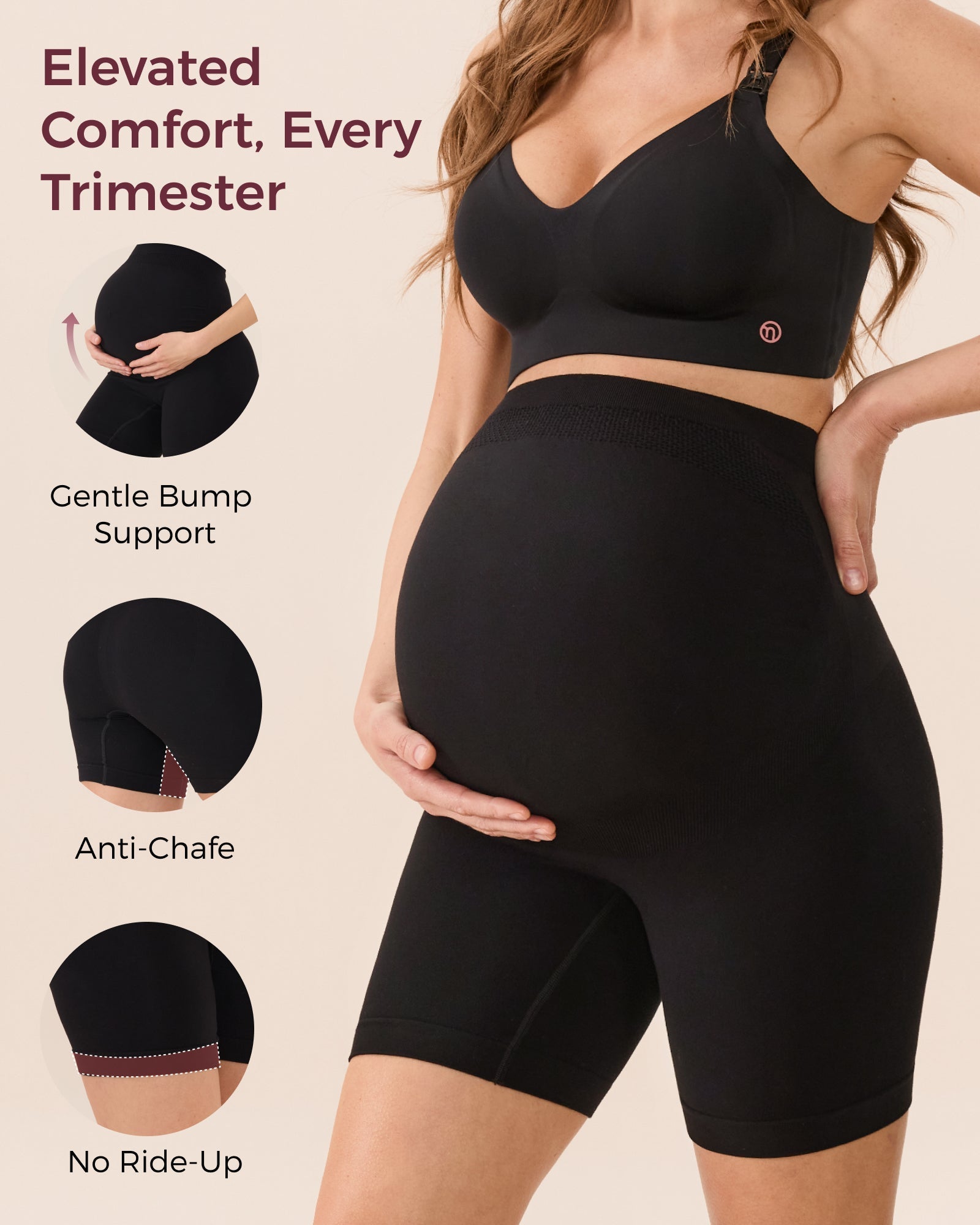 momcozy-m-series-skinhug-sous-v-tement-maternit-rose-taille-m image 3