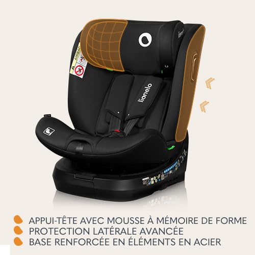 lionelo-brave-i-size-si-ge-auto-pivotant-360-noir-40-150-cm image 6