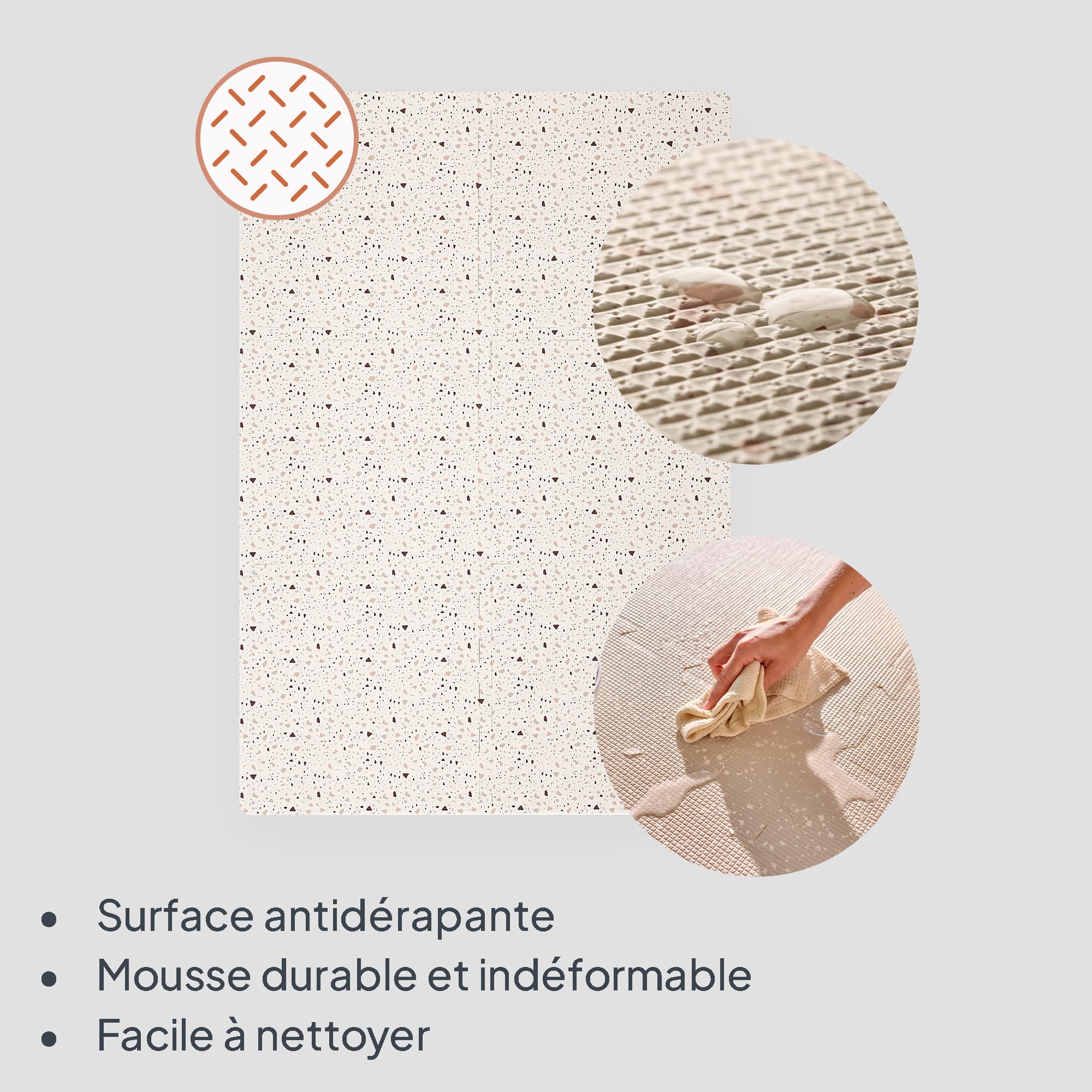lionelo-yoka-tapis-jeu-puzzle-beige-6-pi-ces-173x116-cm-xpe image 5