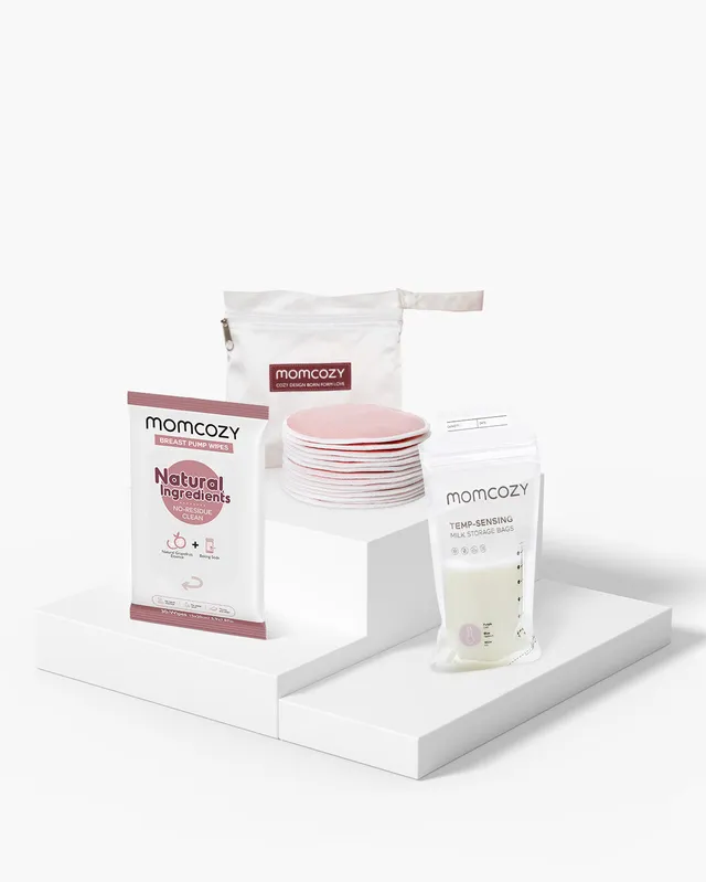 momcozy-m-series-kit-pompage-lingettes-coussinets-sachets-lait image 1