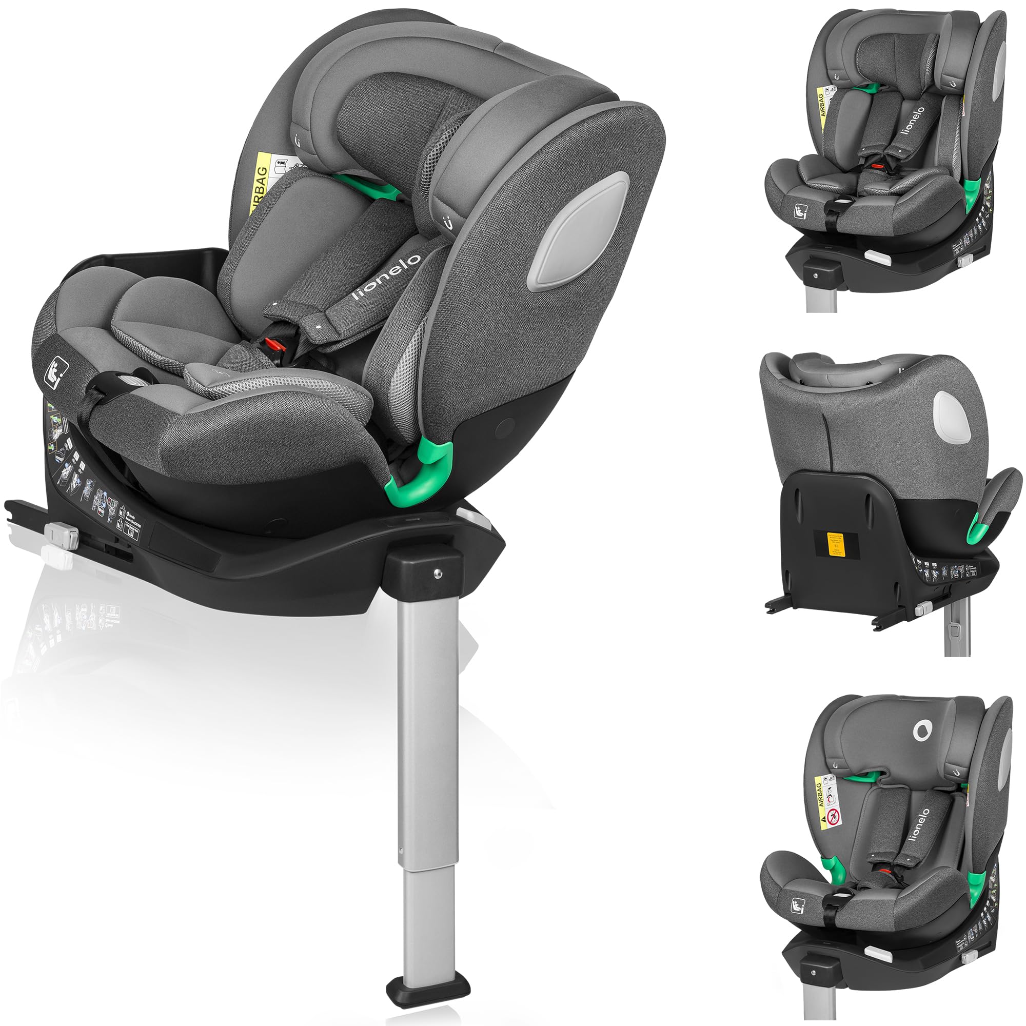 lionelo-braam-i-size-si-ge-auto-pivotant-360-0-36-kg-isofix image 1