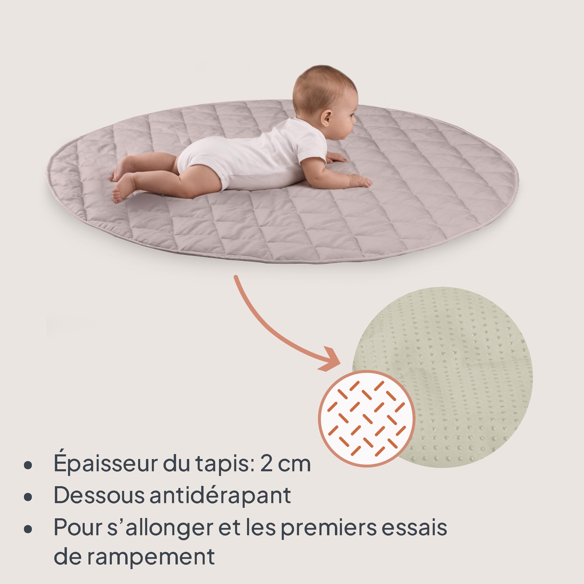 lionelo-anis-tapis-d-veil-arche-bois-100-cm-coton image 4