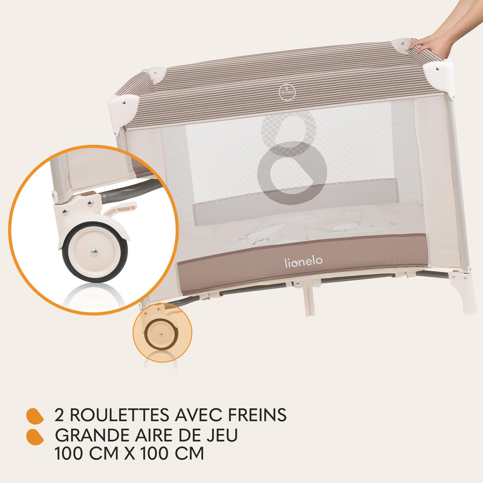 lionelo-bonnie-parc-b-b-100x100-beige-sand image 5