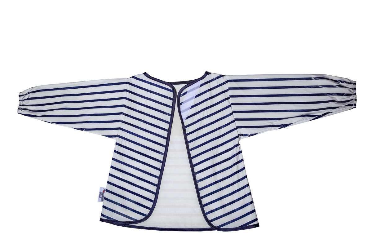 babytolove-blouse-imperm-able-blue-stripes-tablier-b-b-bleu image 5