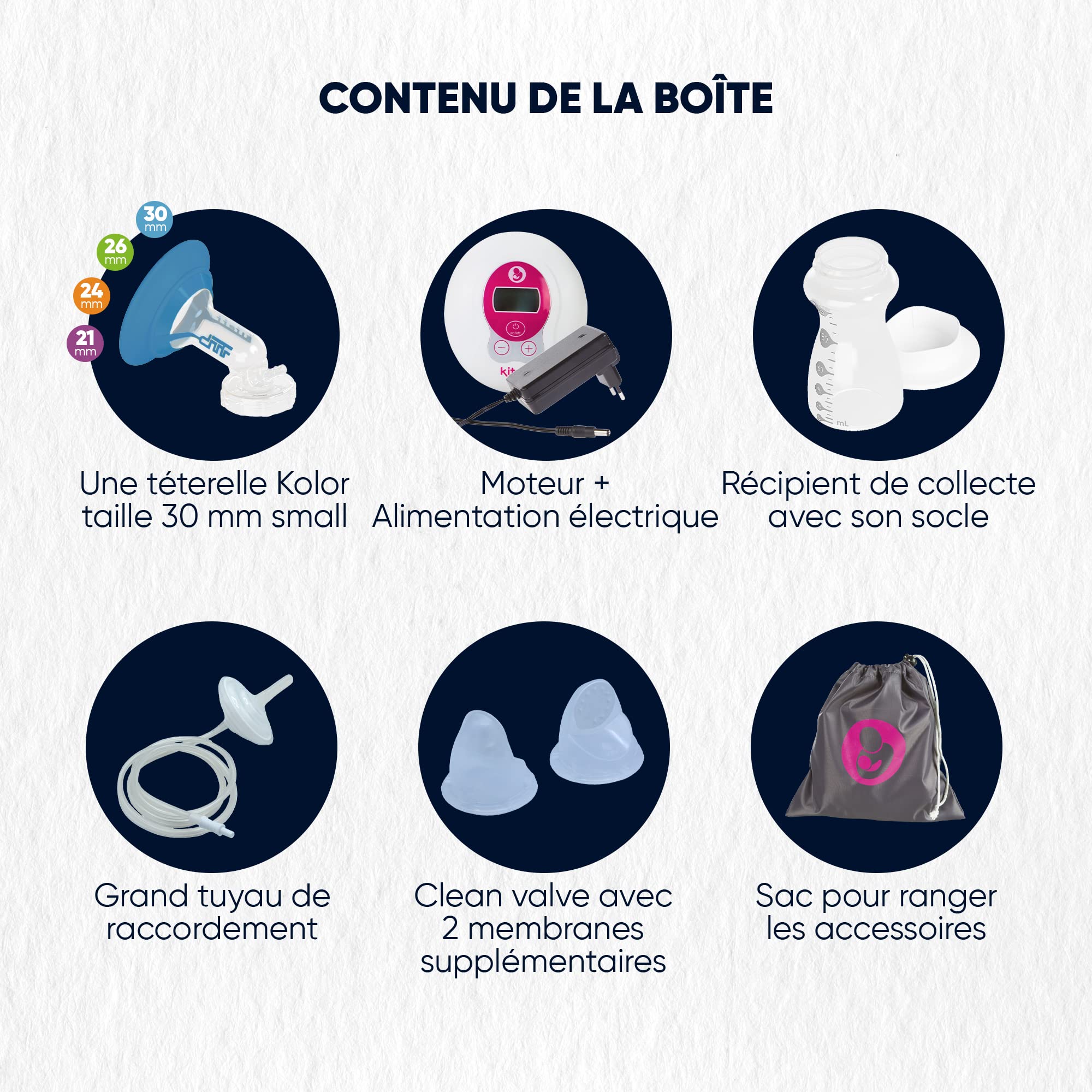 kitett-minikit-solo-tire-lait-lectrique-t-terelle-30-mm-5-niveaux image 3