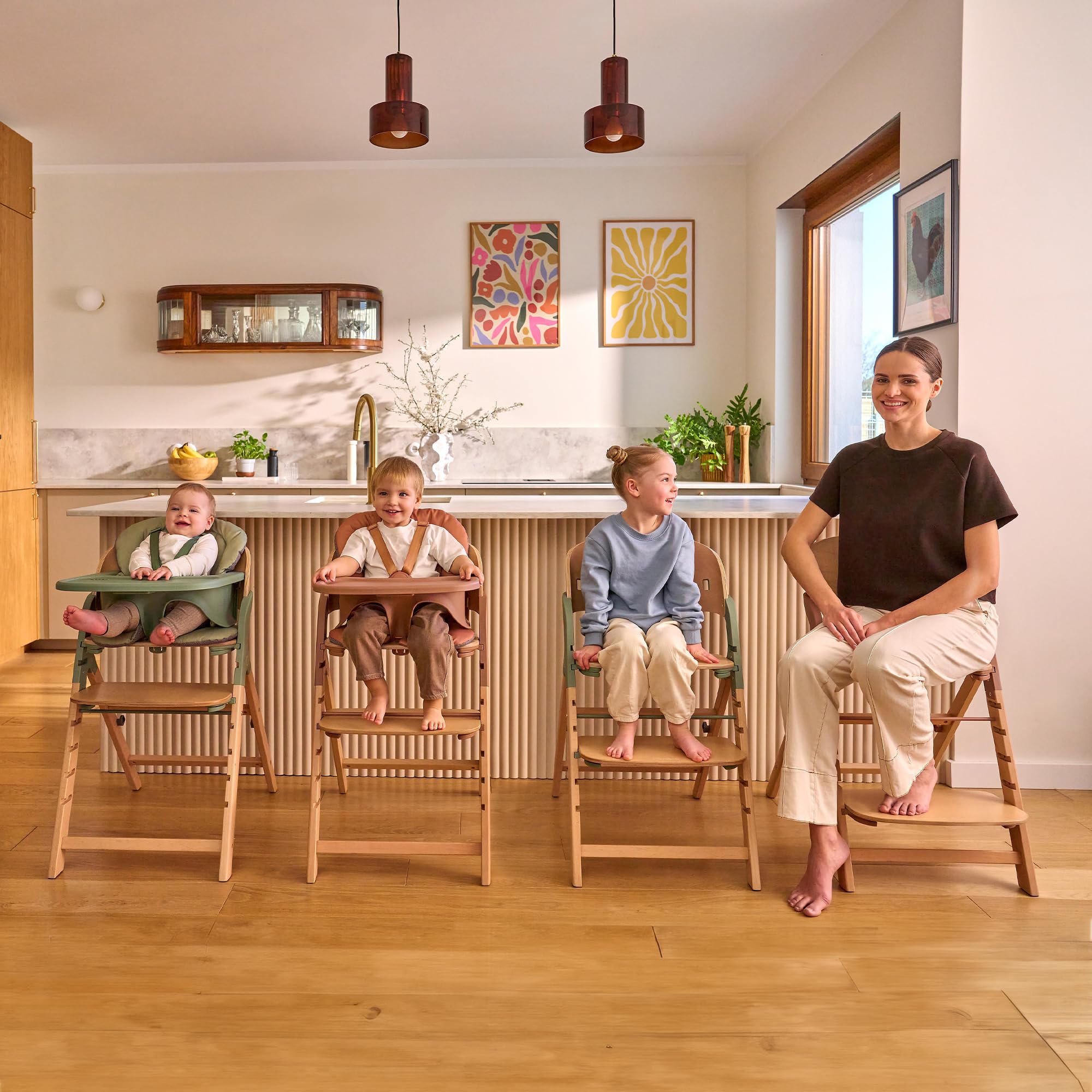 lionelo-megan-chaise-haute-bois-grise-volutive-110-kg image 2
