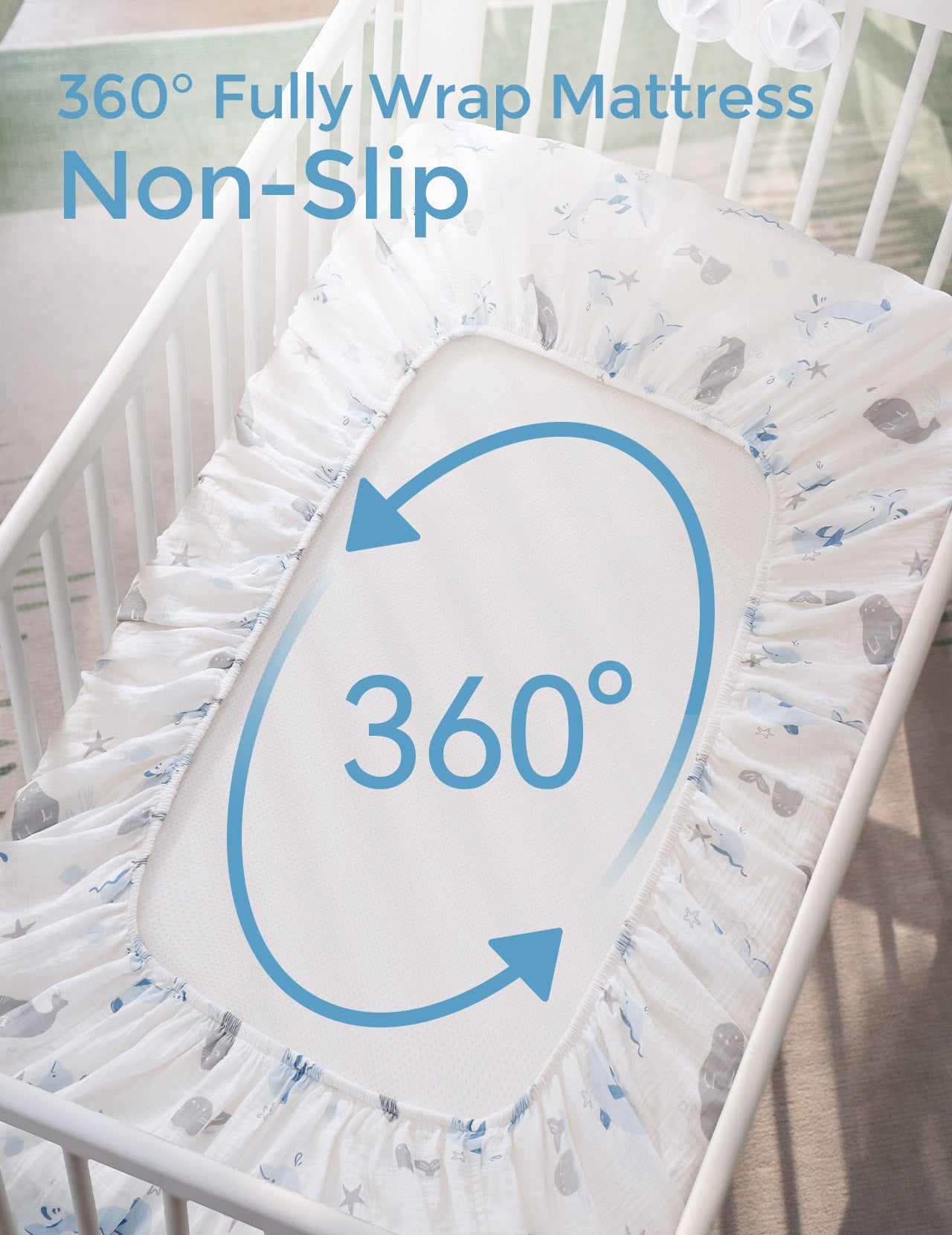 momcozy-m-drap-housse-b-b-lit-ajust-coton-52x28 image 4