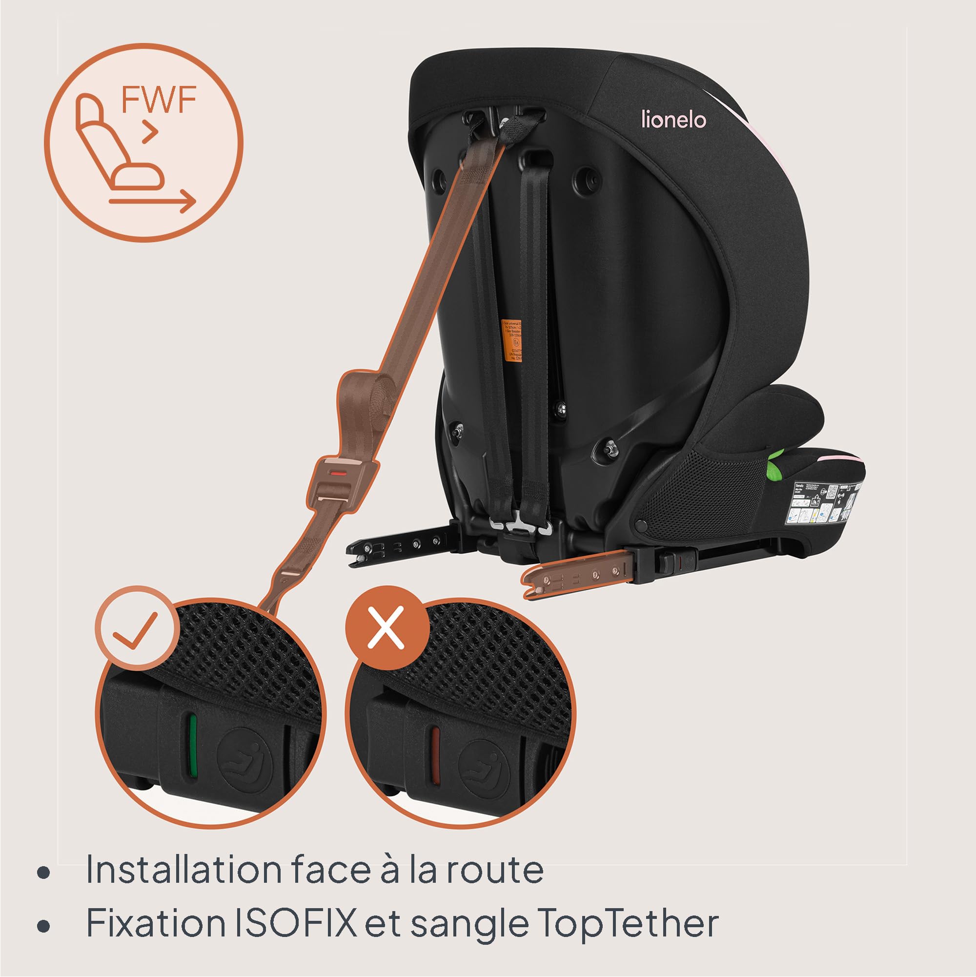 lionelo-billy-i-size-si-ge-auto-rose-76-150-cm-isofix image 3