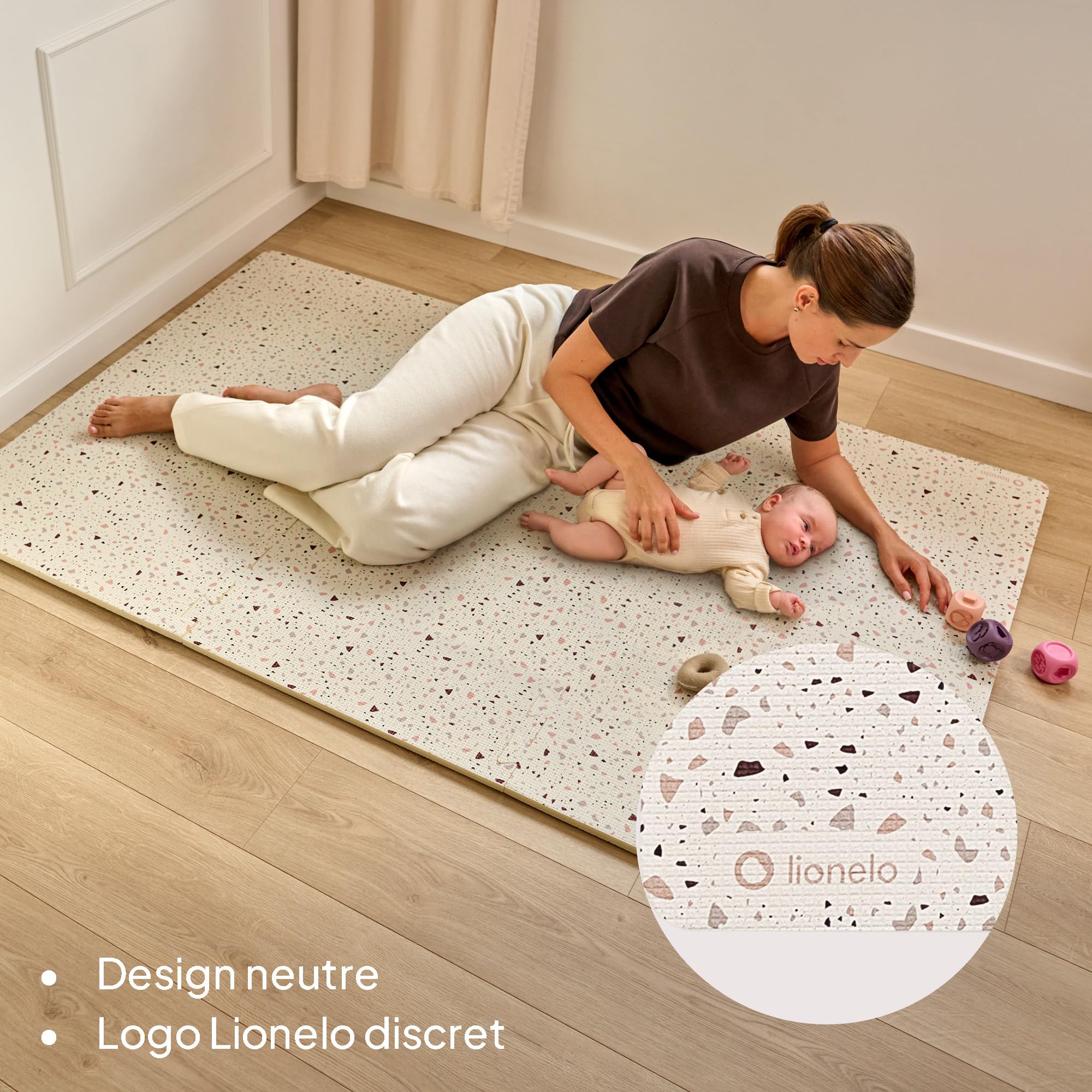 lionelo-yoka-tapis-jeu-puzzle-beige-6-pi-ces-173x116-cm-xpe image 7