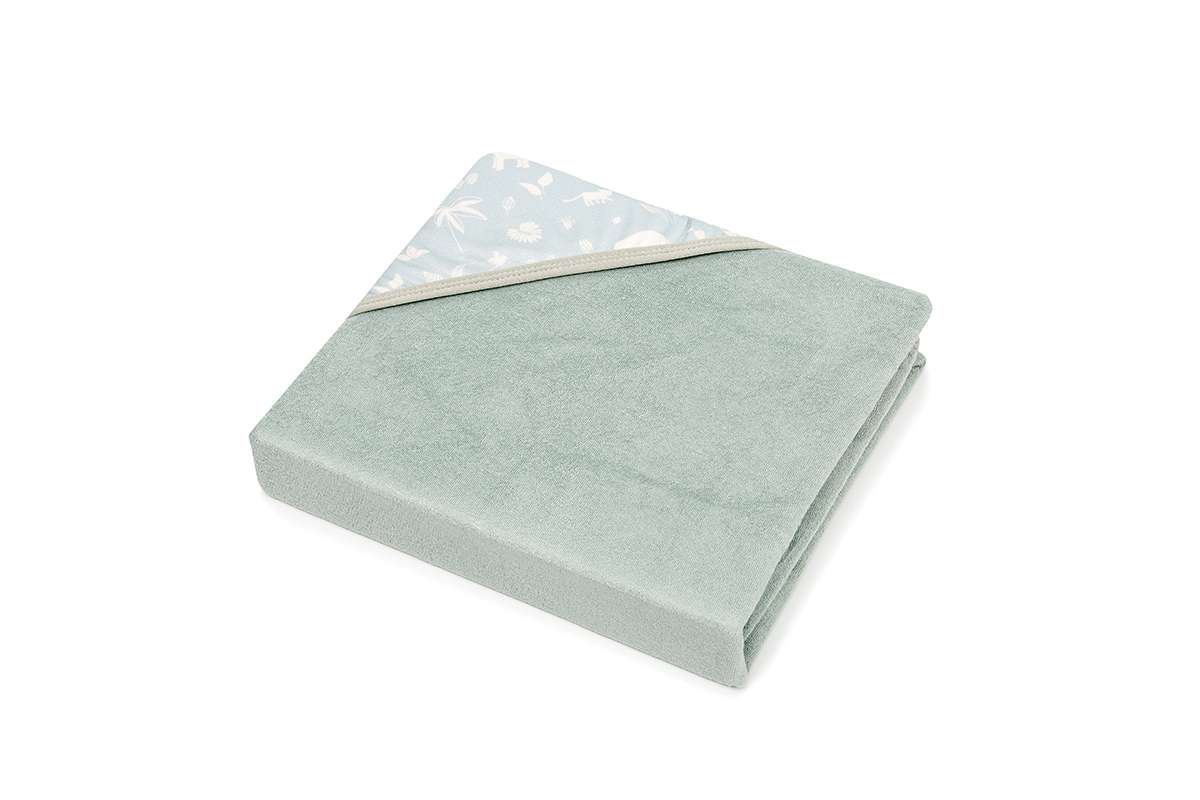 babytolove-serviette-papillon-sortie-bain-green-tropic-bambou image 1