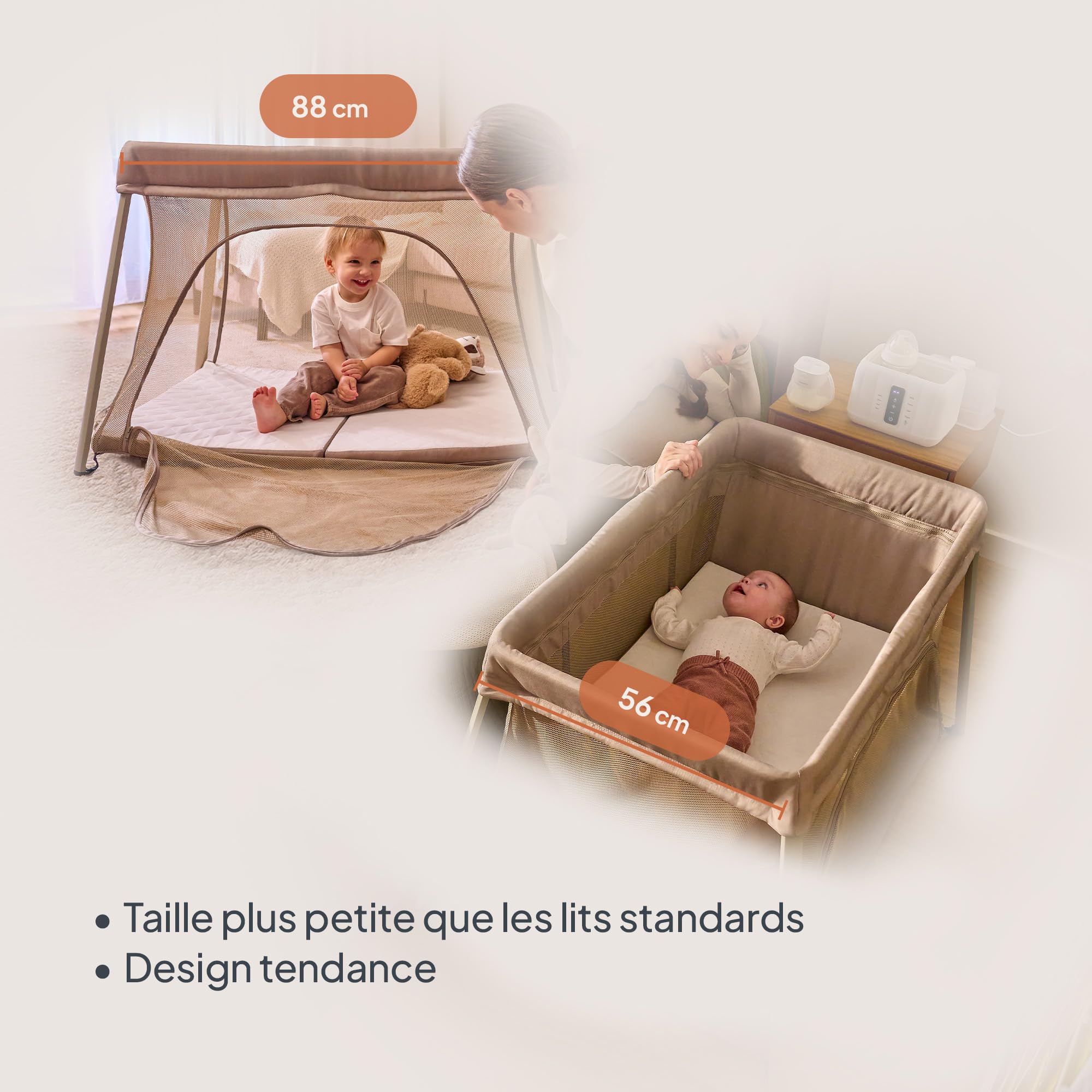 lionelo-alice-lit-de-voyage-3-en-1-beige-15-kg image 6