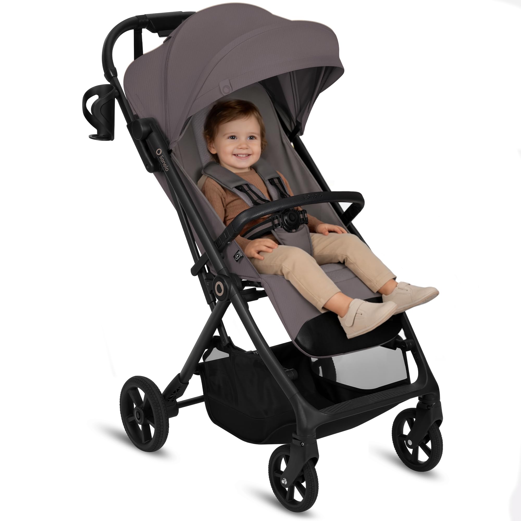 lionelo-tansi-poussette-canne-beige-taupe-22-kg image 1