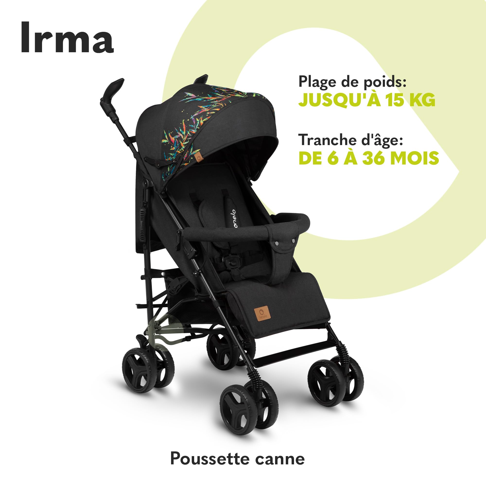 lionelo-irma-poussette-canne-l-g-re-compacte-15-kg image 2