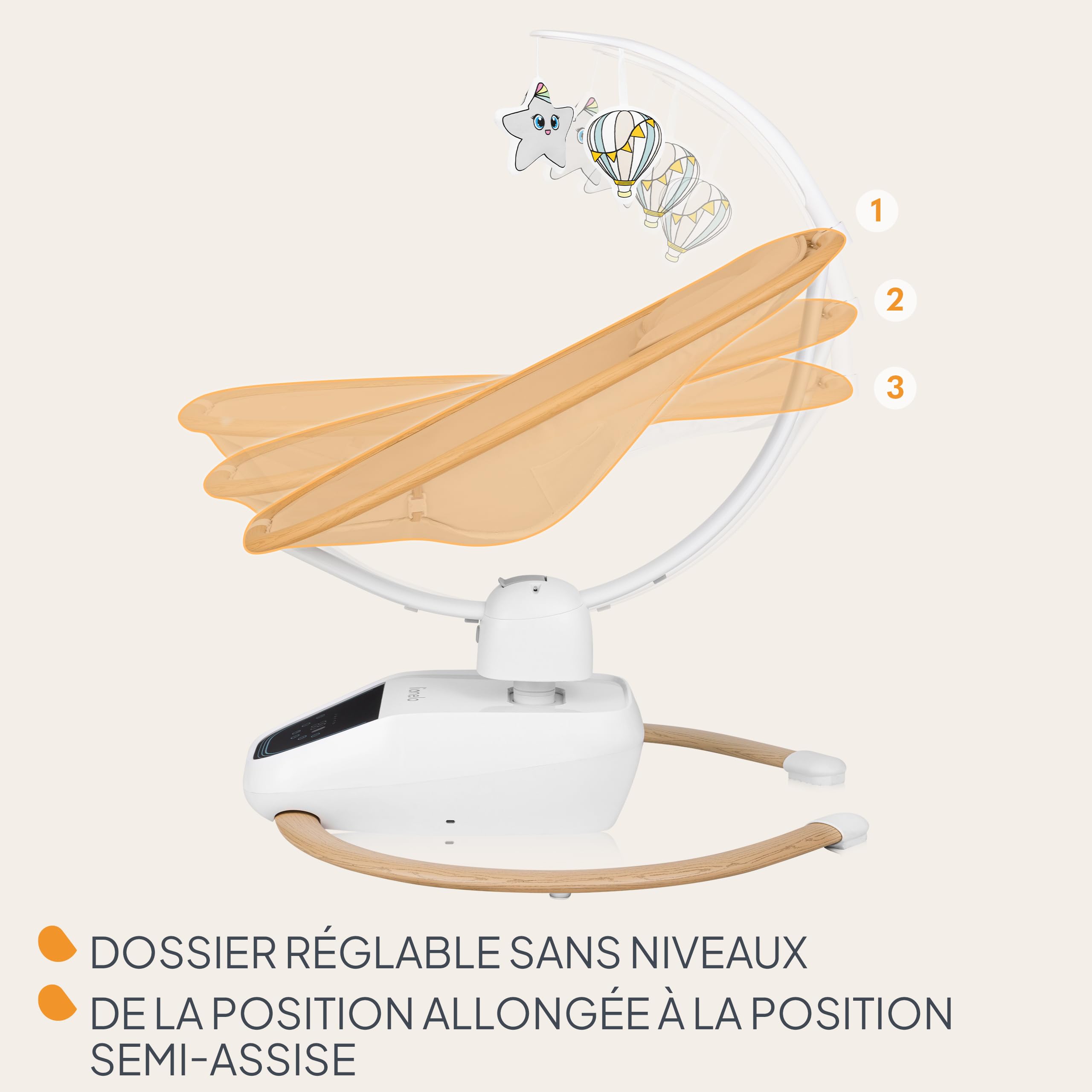 lionelo-olivia-transat-lectrique-b-b-9-kg-13-m-lodies image 4