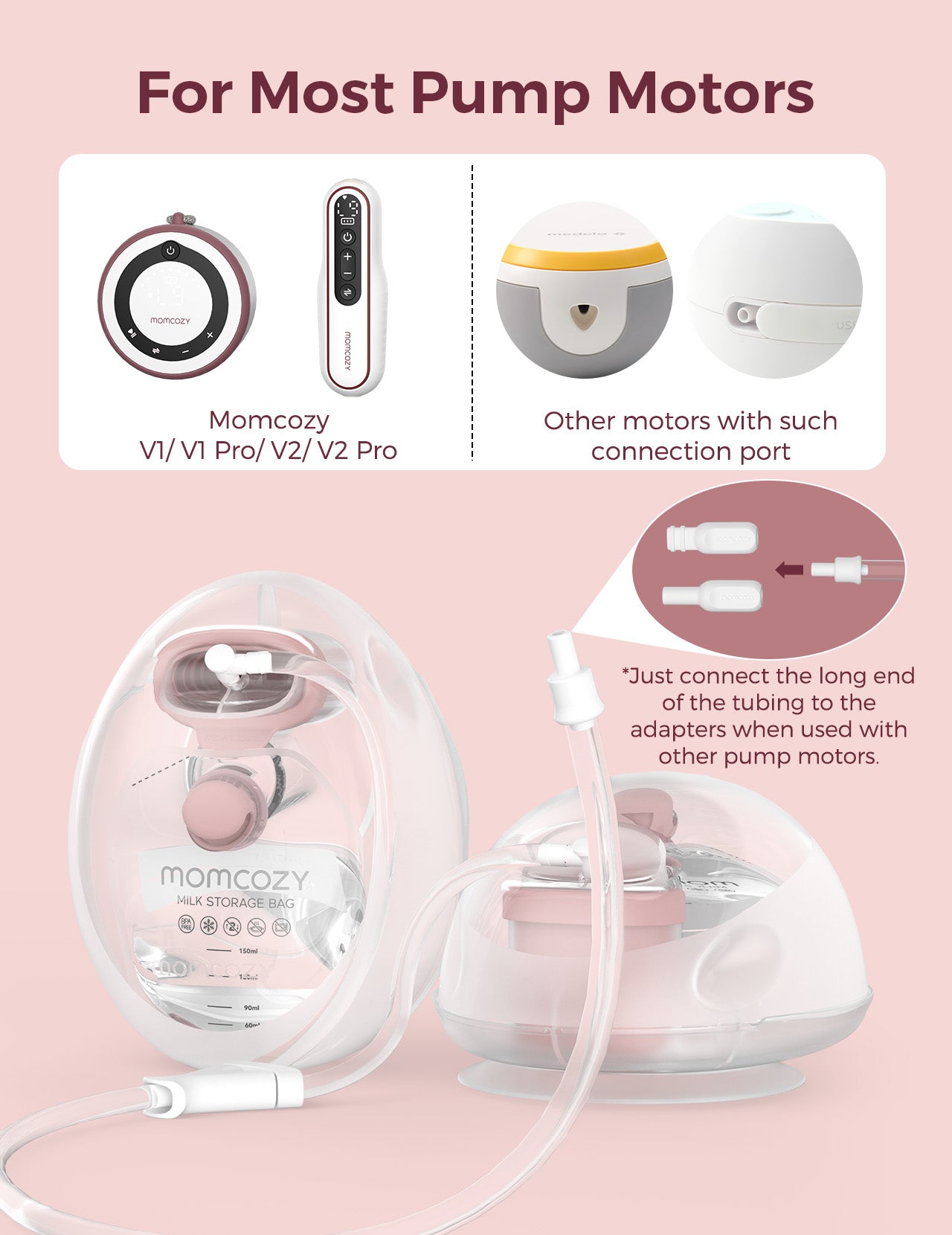 momcozy-v-series-coupelles-recueil-lait-v1-v2-150-ml image 2
