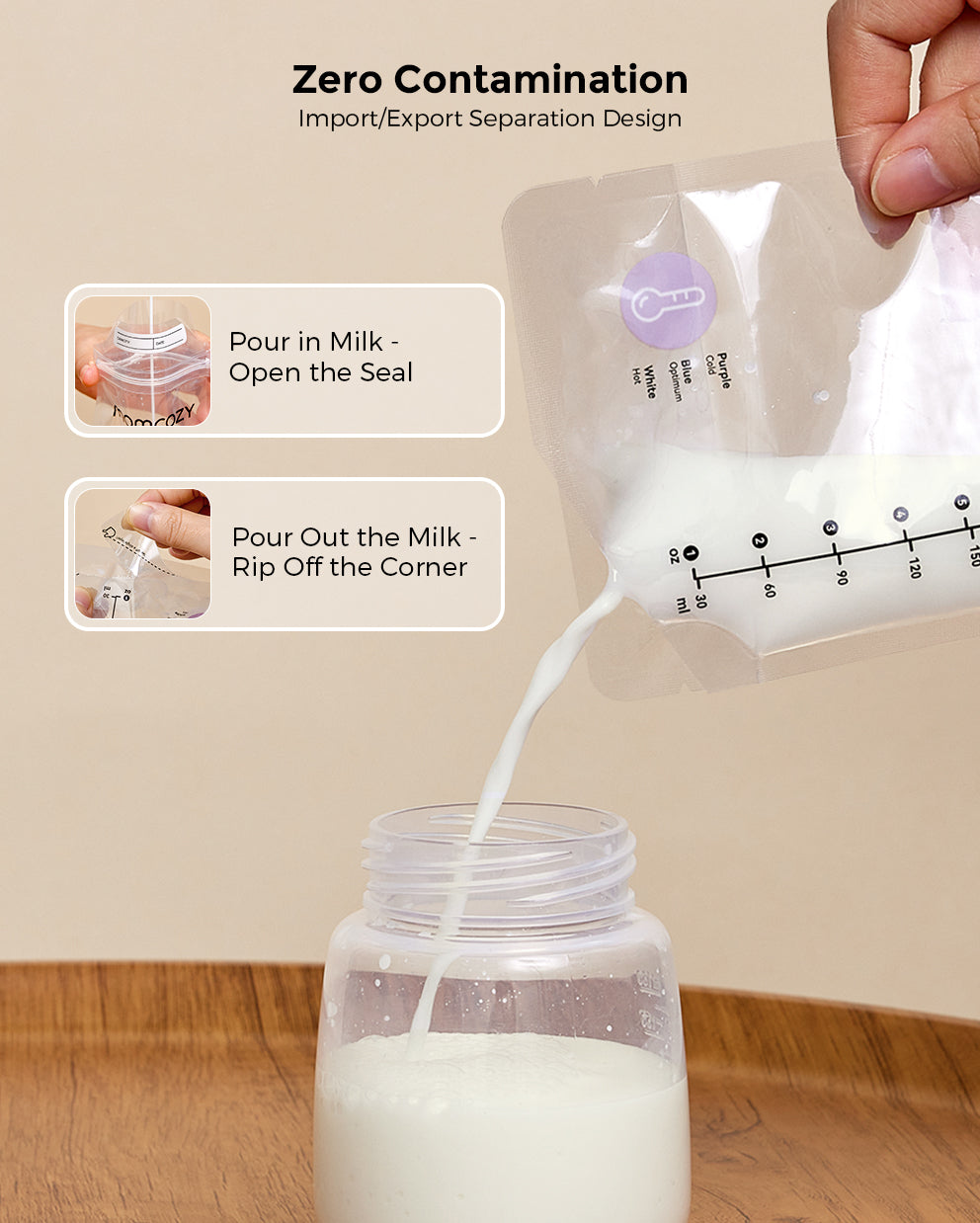 momcozy-m-series-chauffe-biberon-6-en-1-120-sachets-lait image 8