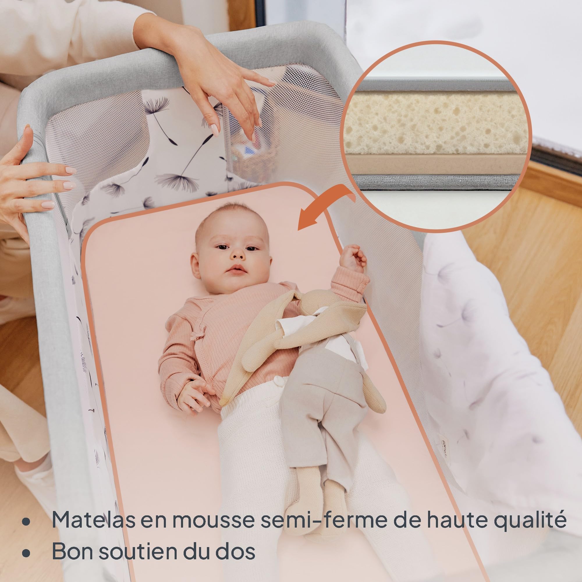 lionelo-aurora-lit-cododo-3en1-beige-caf image 3