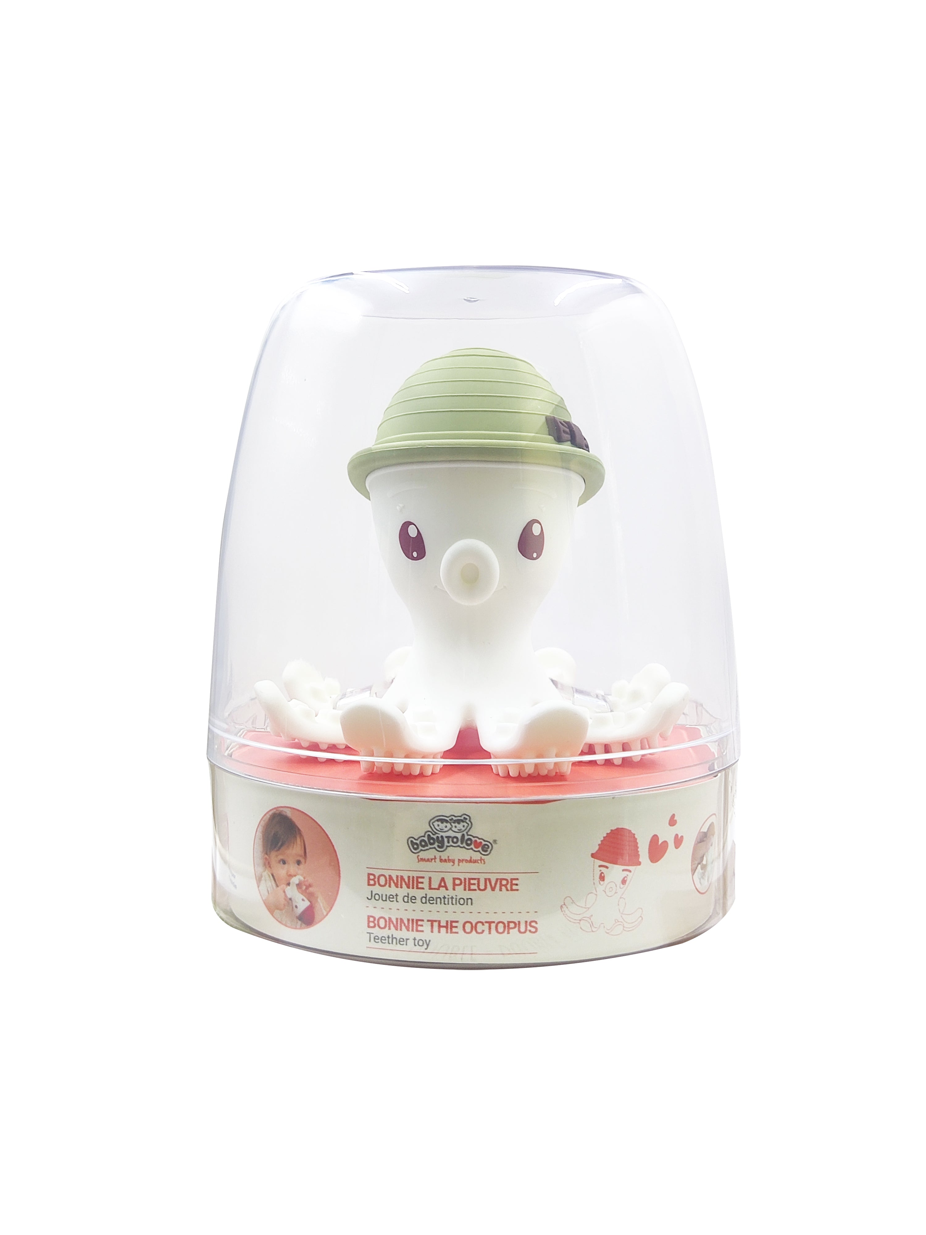 babytolove-bonnie-la-pieuvre-jouet-dentition-kaki image 4