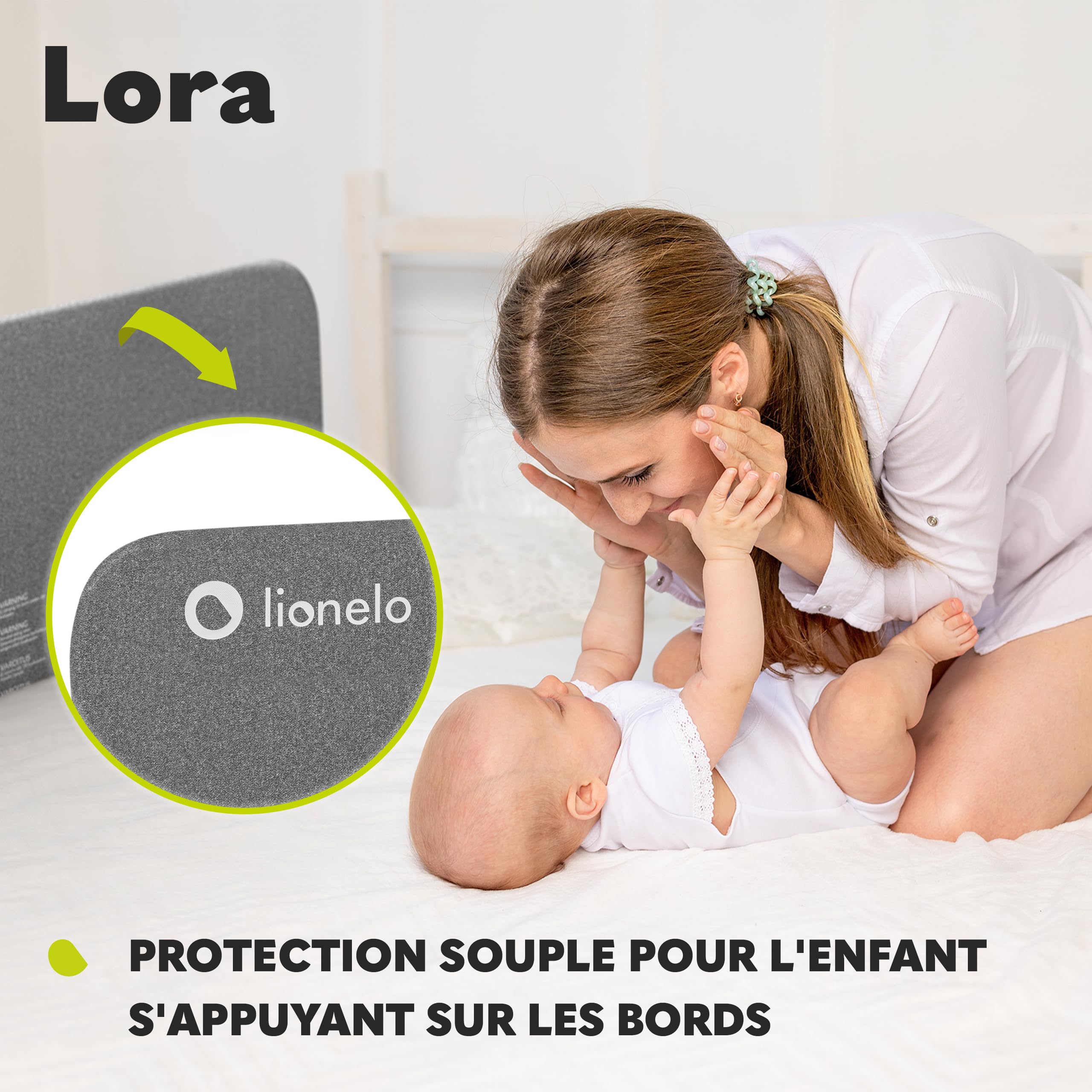 lionelo-lora-barri-re-de-lit-b-b-pliable-gris-105-cm image 4
