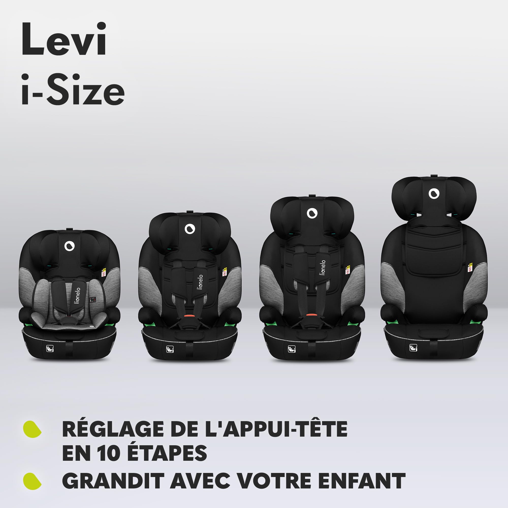 lionelo-levi-i-size-si-ge-auto-9-36-kg-gris-noir image 7
