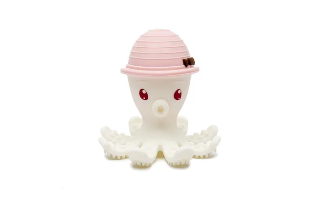 babytolove-bonnie-la-pieuvre-jouet-dentition-rose-p-le image 1