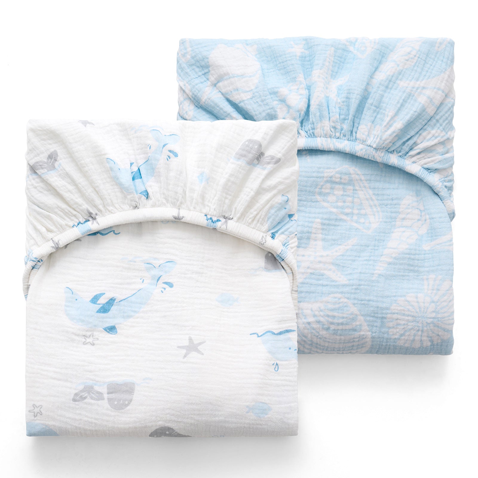 momcozy-m-drap-housse-b-b-lit-ajust-coton-52x28 image 2