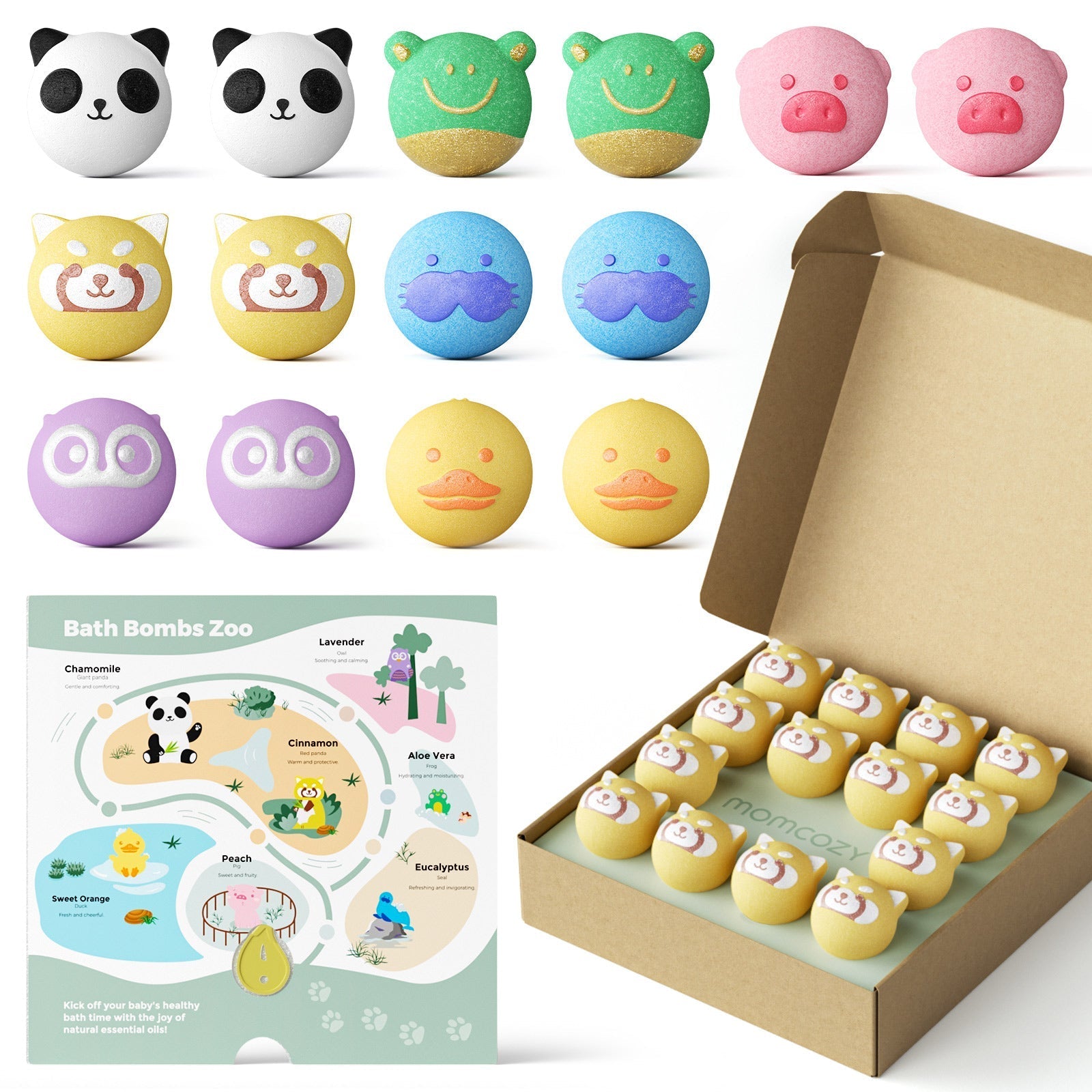 momcozy-m-series-bombes-bain-bio-animaux-14-pcs-cadeau image 6