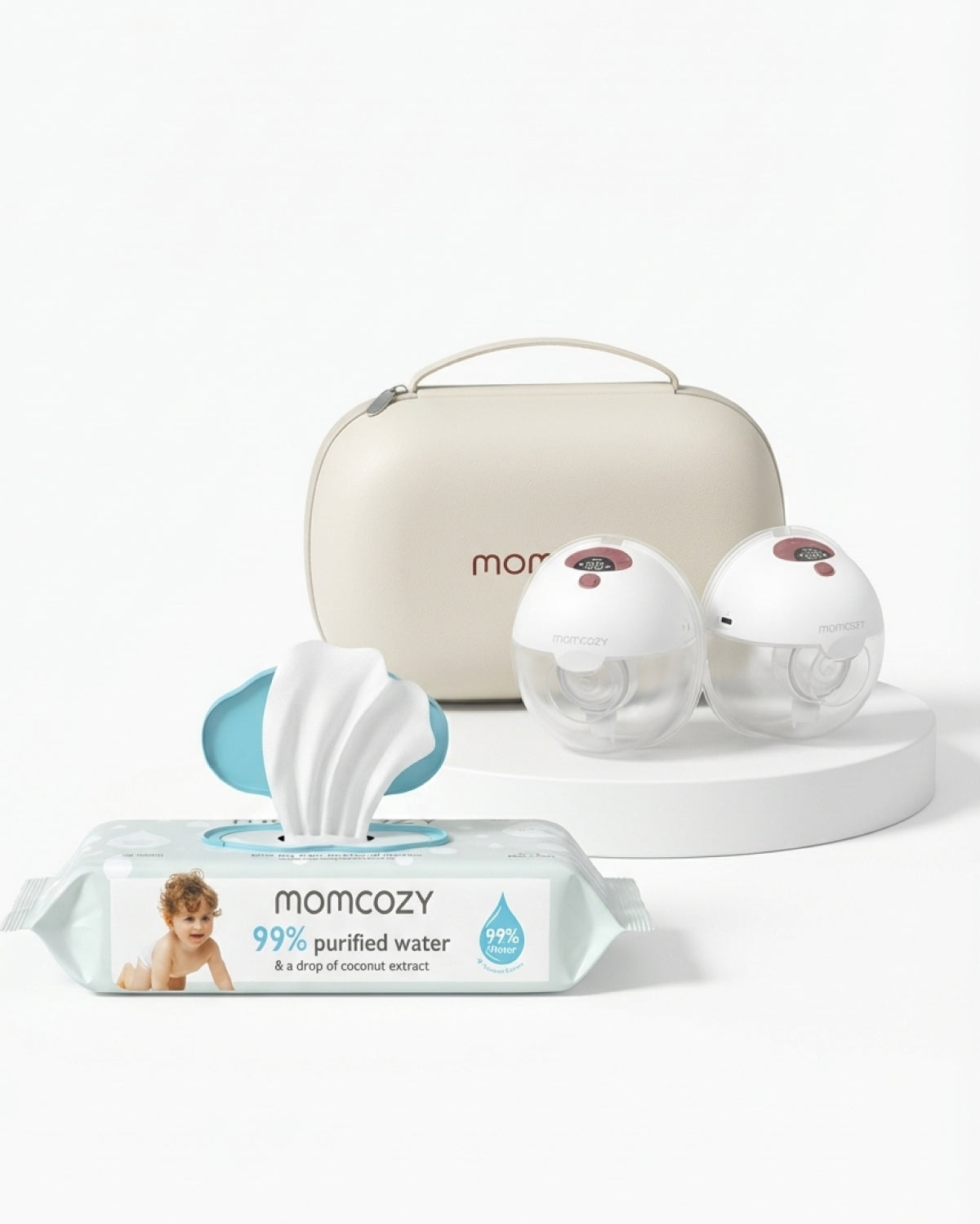 momcozy-m-series-m5-tire-lait-portable-lingettes-eau-99-kit image 1