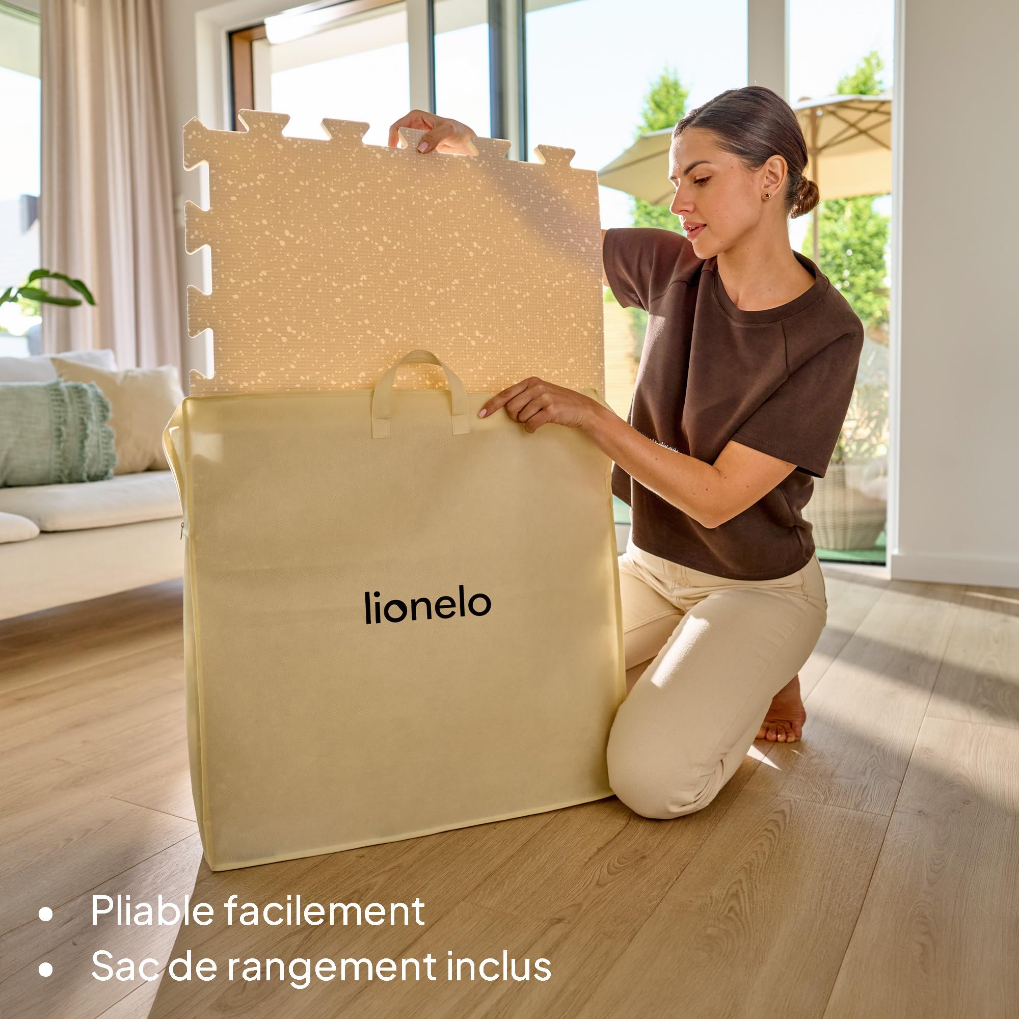 lionelo-yoka-tapis-jeu-puzzle-beige-6-pi-ces-173x116-cm-xpe image 8