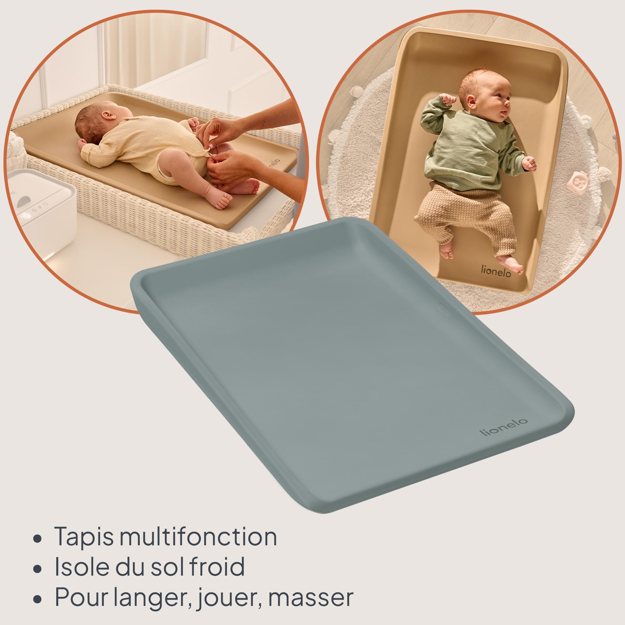 lionelo-megs-matelas-langer-70x49-cm-grey-dove image 3