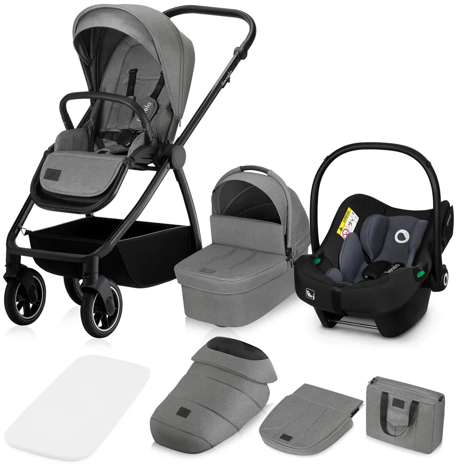 lionelo-meril-poussette-3-en-1-gris-nacelle-astrid-i-size image 1
