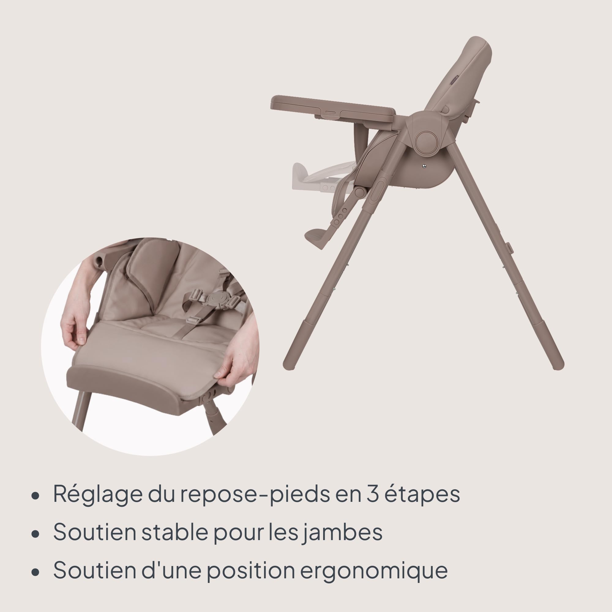 lionelo-linn-plus-chaise-haute-volutive-2-en-1-avec-transat-2 image 3
