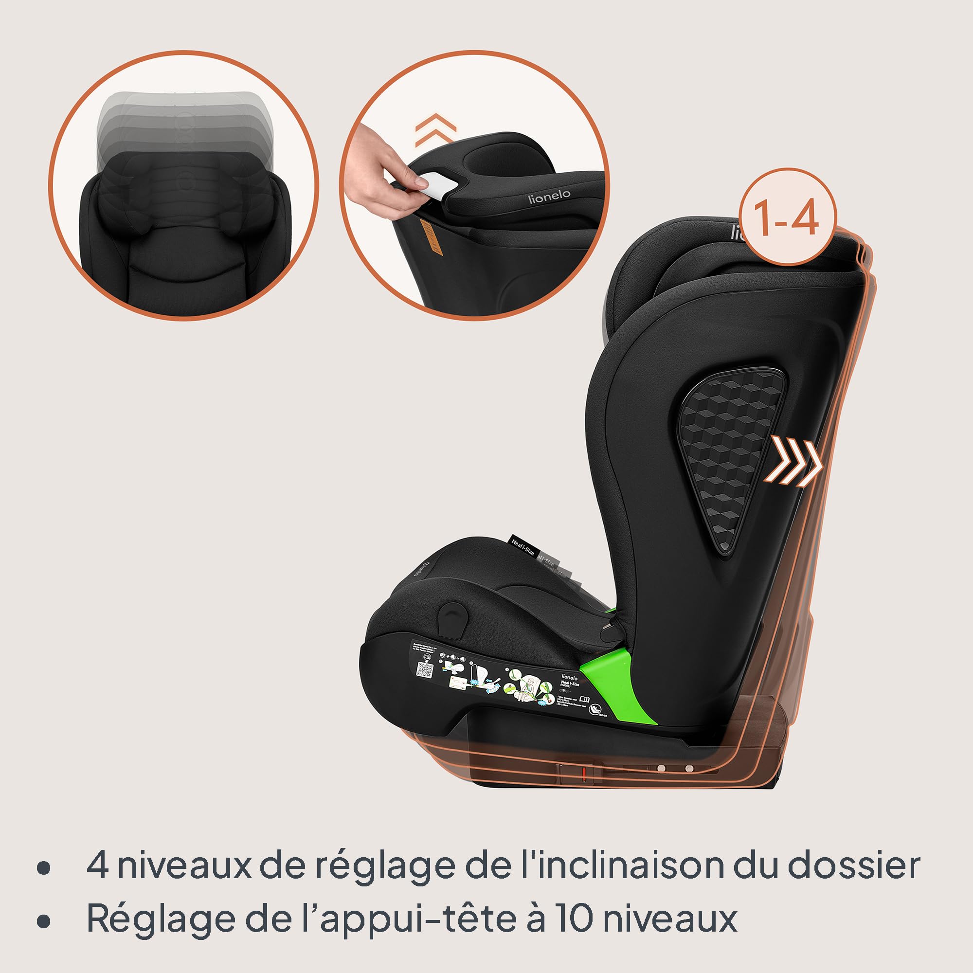 lionelo-neal-i-size-si-ge-auto-100-150-cm-noir-carbone image 6