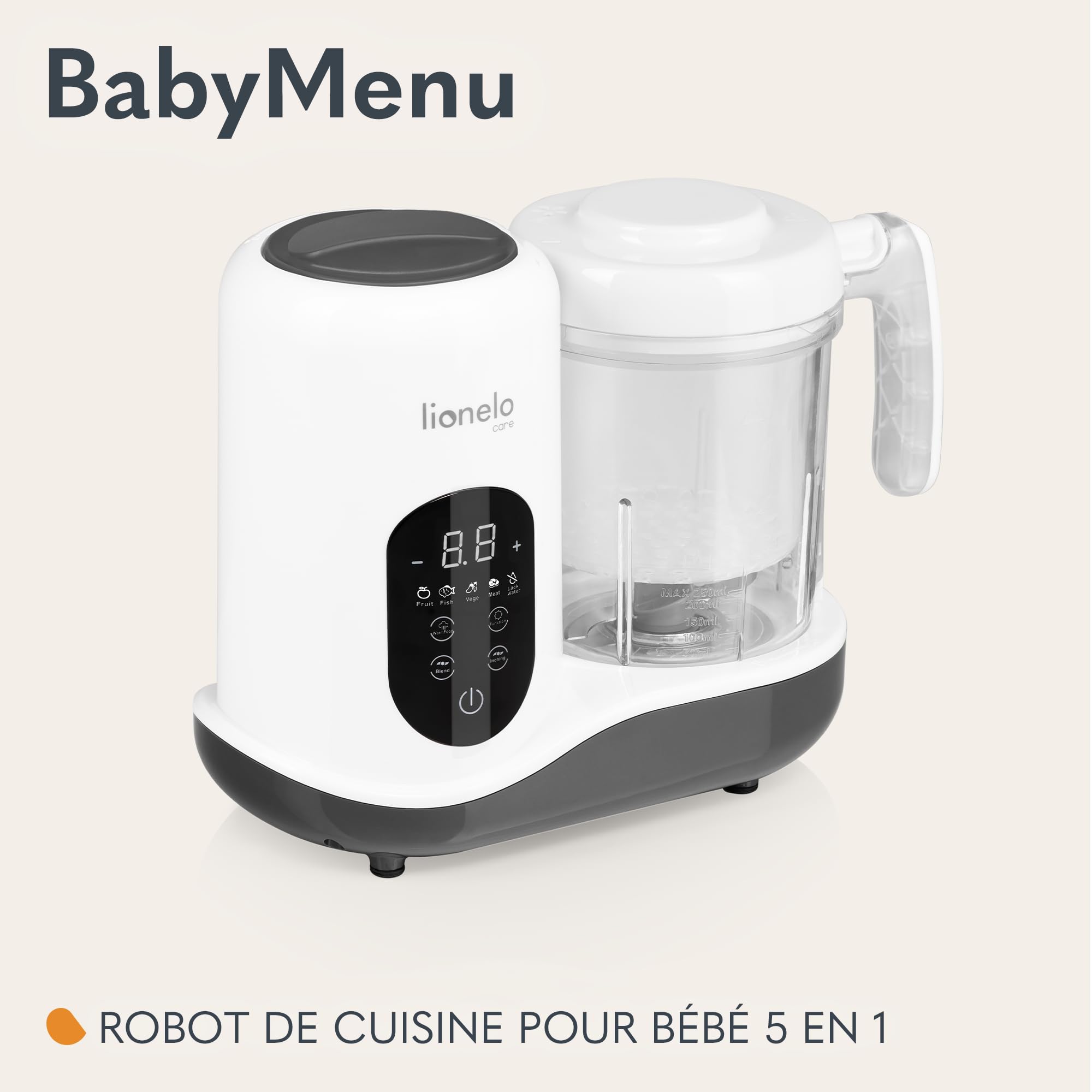 lionelo-babymenu-robot-cuiseur-b-b-8-en-1-300-w image 2